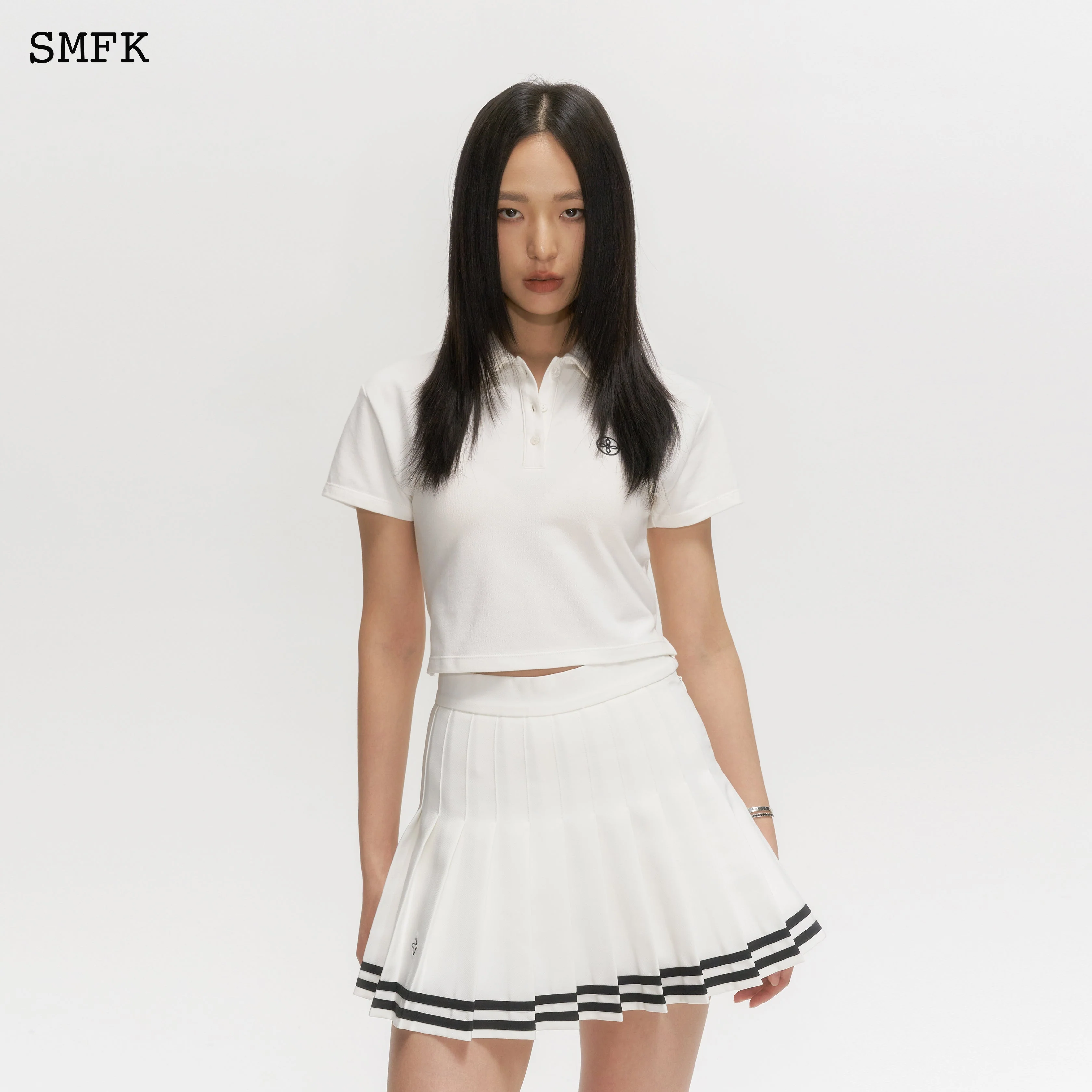 Campus White Polo