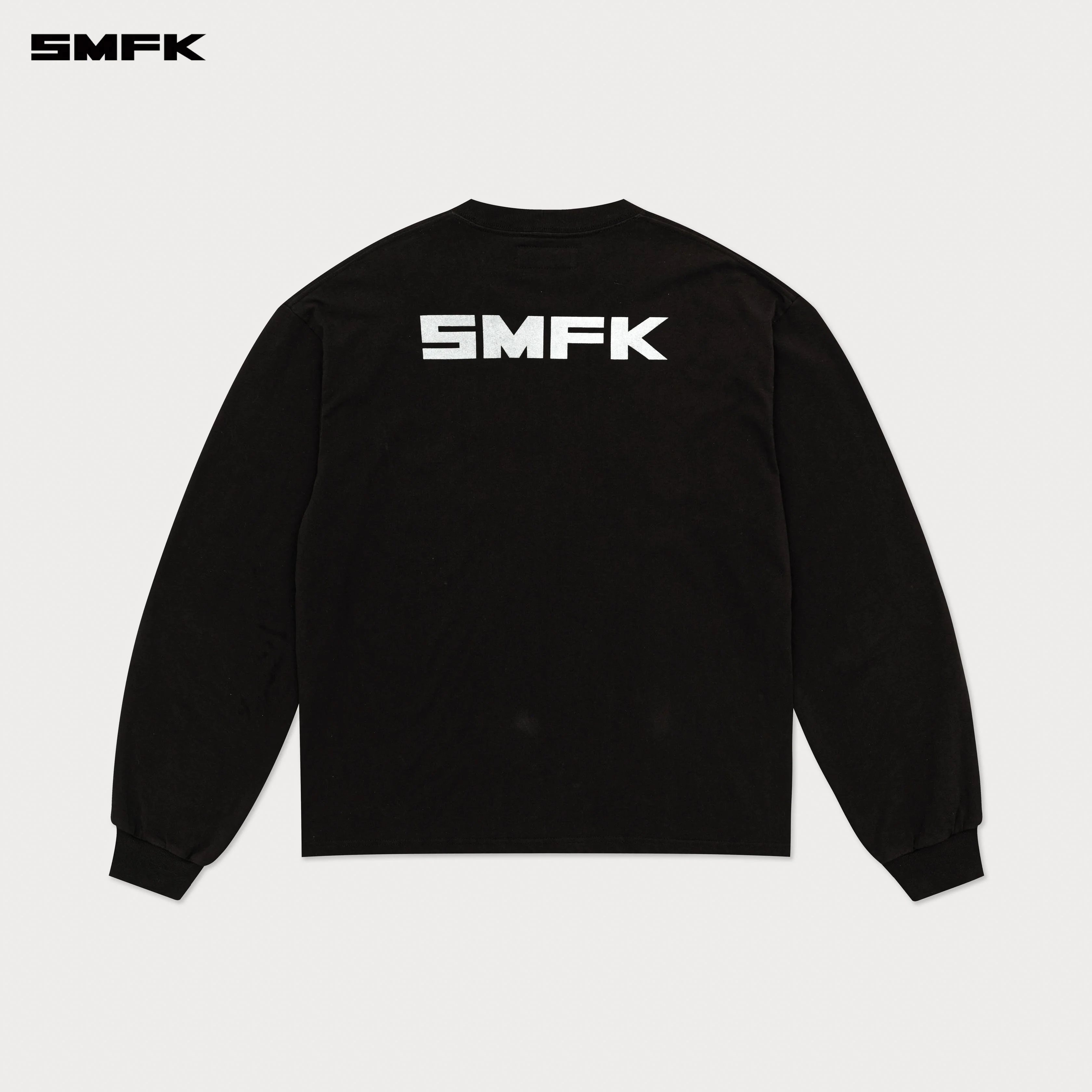 Compass Black Magnolia Oversize Sweatshirt - Image 6