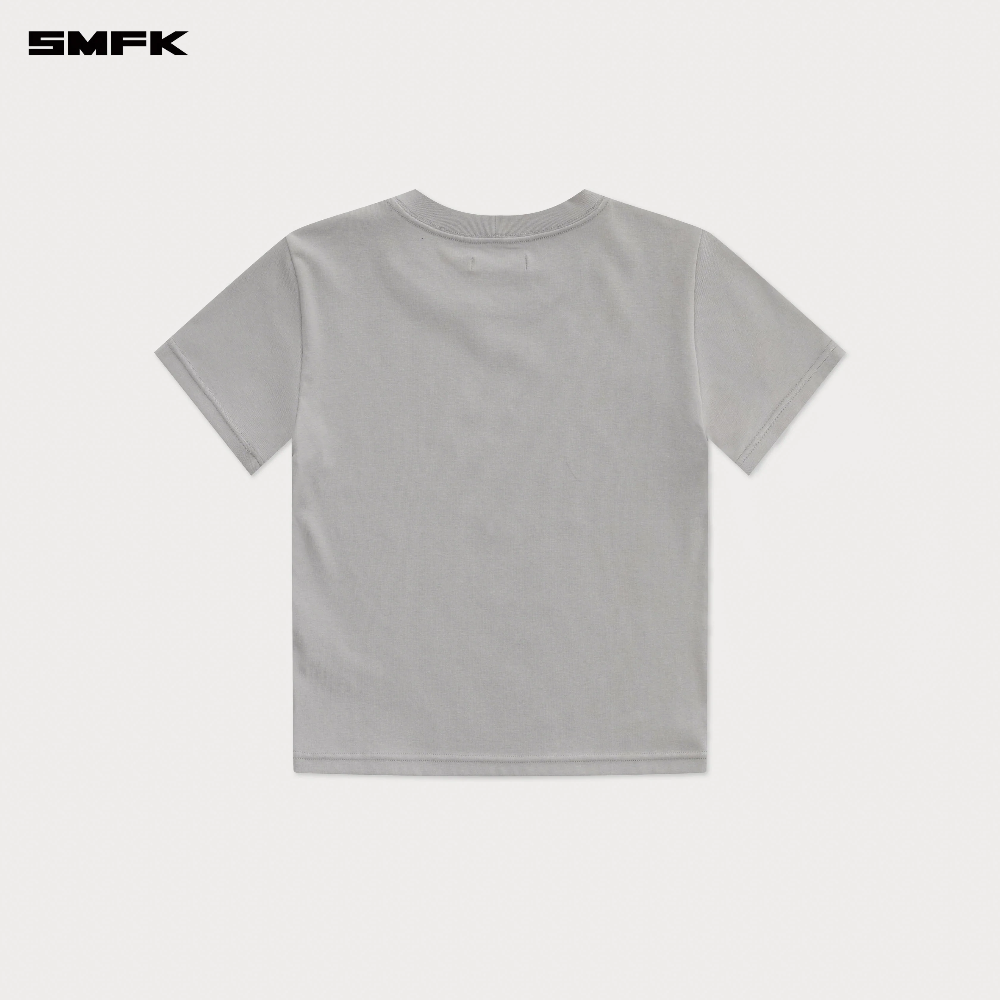 Compass Classic Cross Chain Gray Slim Fit Sports Tee - Image 6