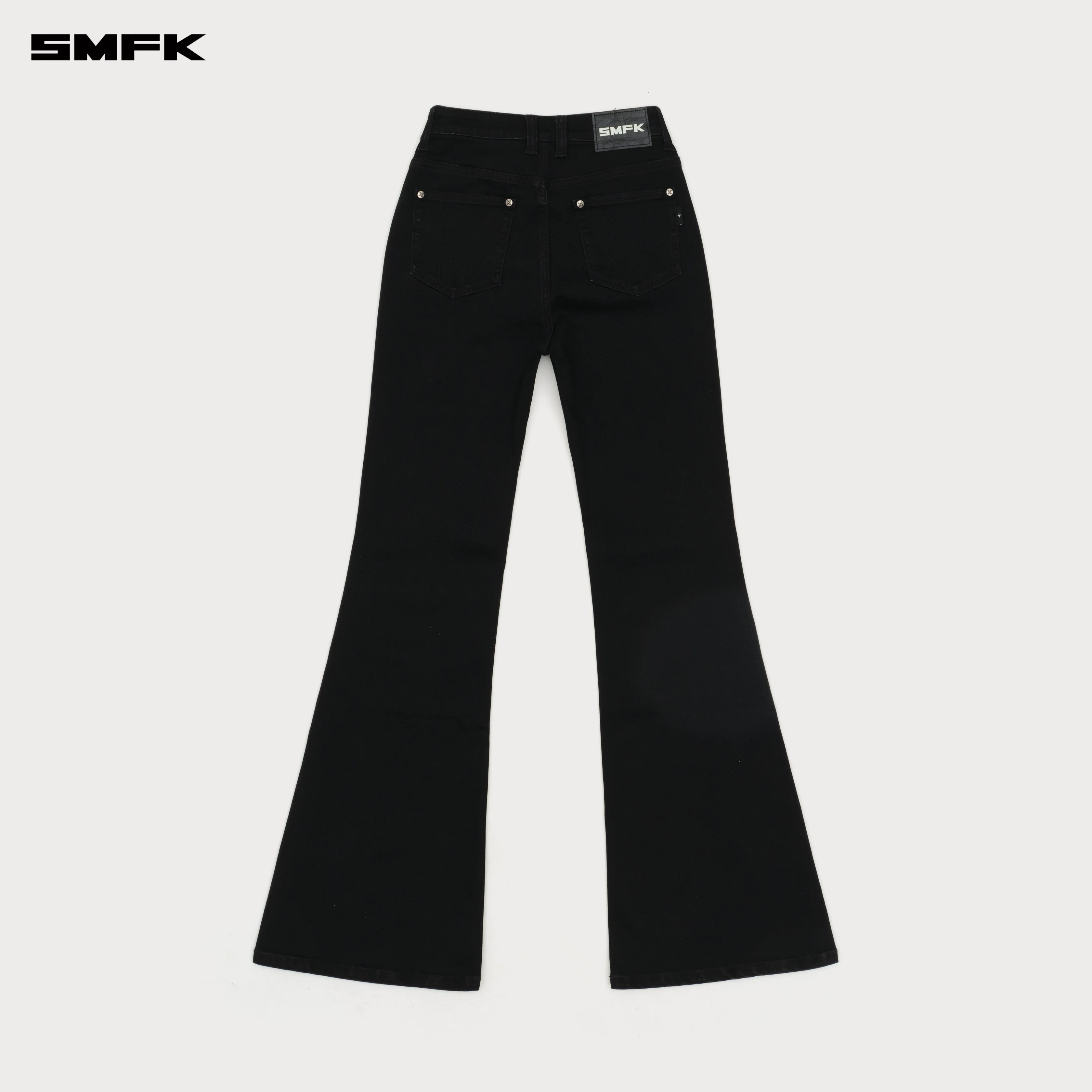 COMPASS Cross Classic Flared Jeans Black - Image 7