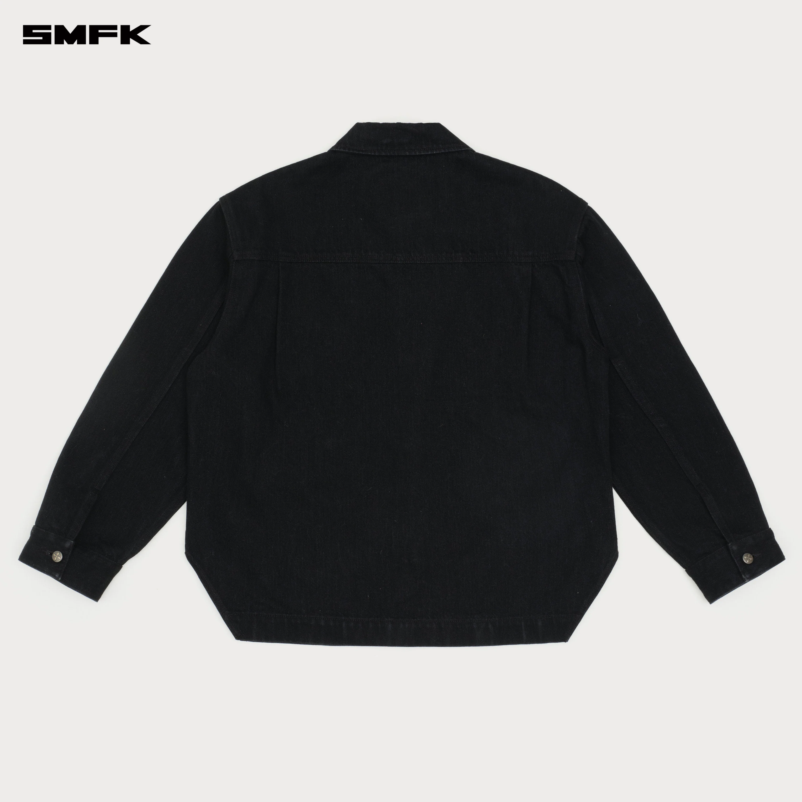 Compass Cross Classic Wilderness Denim Shirt Black - Image 6