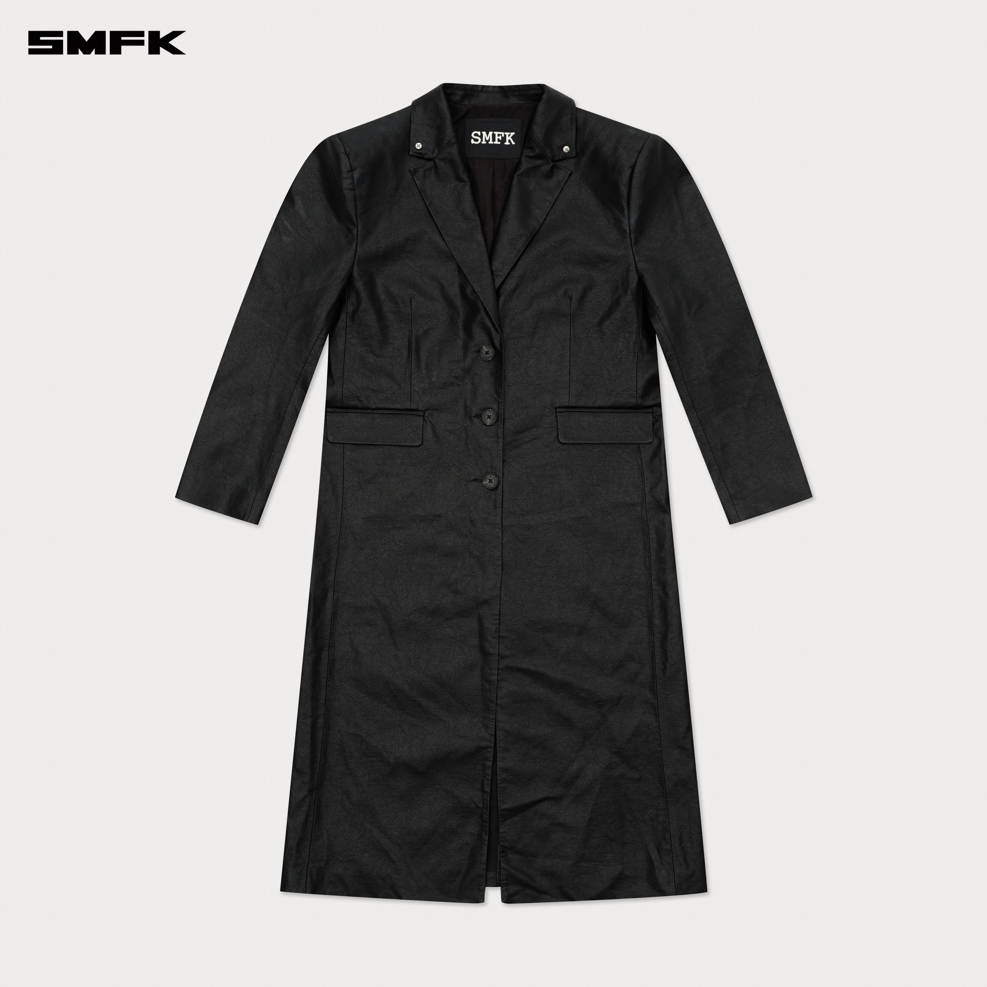 Compass Designer Cyber Trench Coat - Image 5