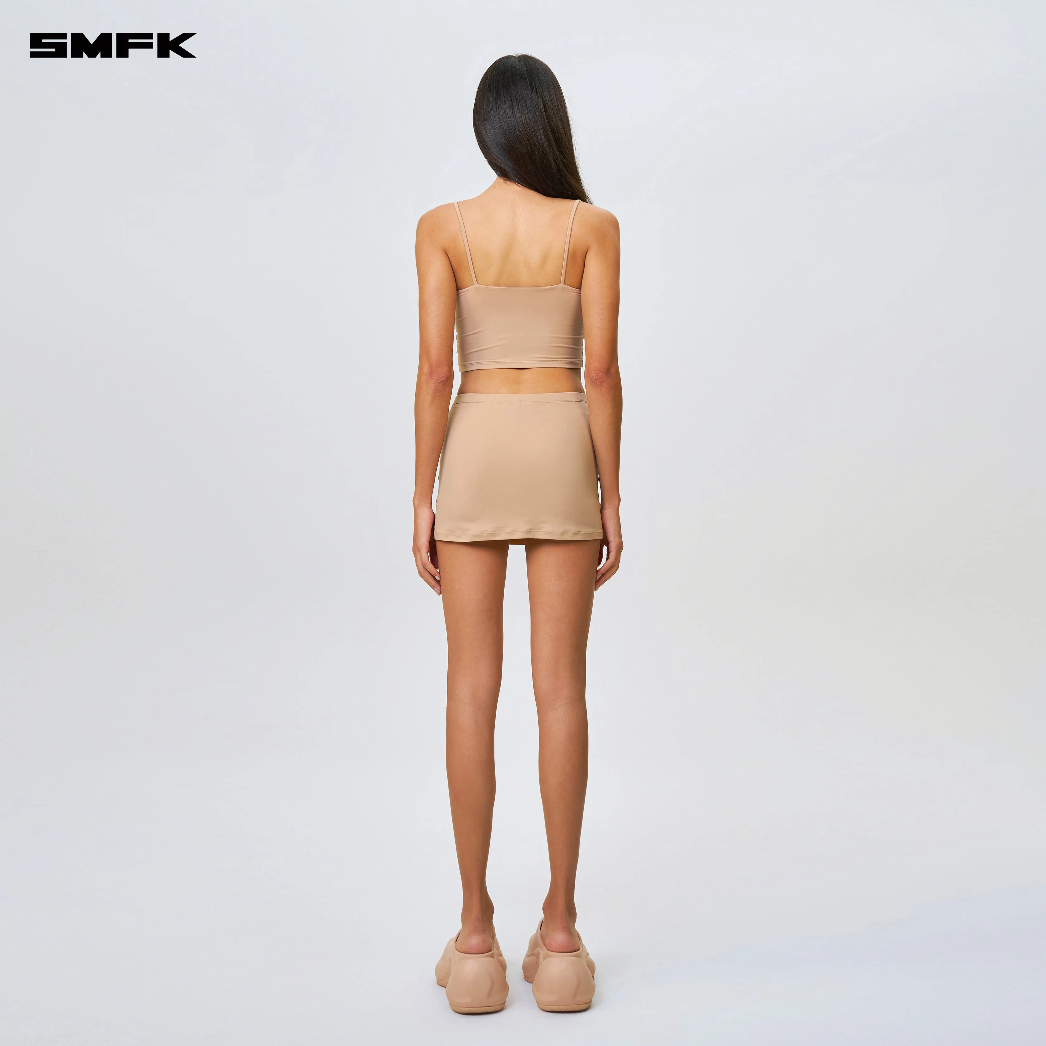 Compass Hug Skin Sports Strap Top Nude - Image 3