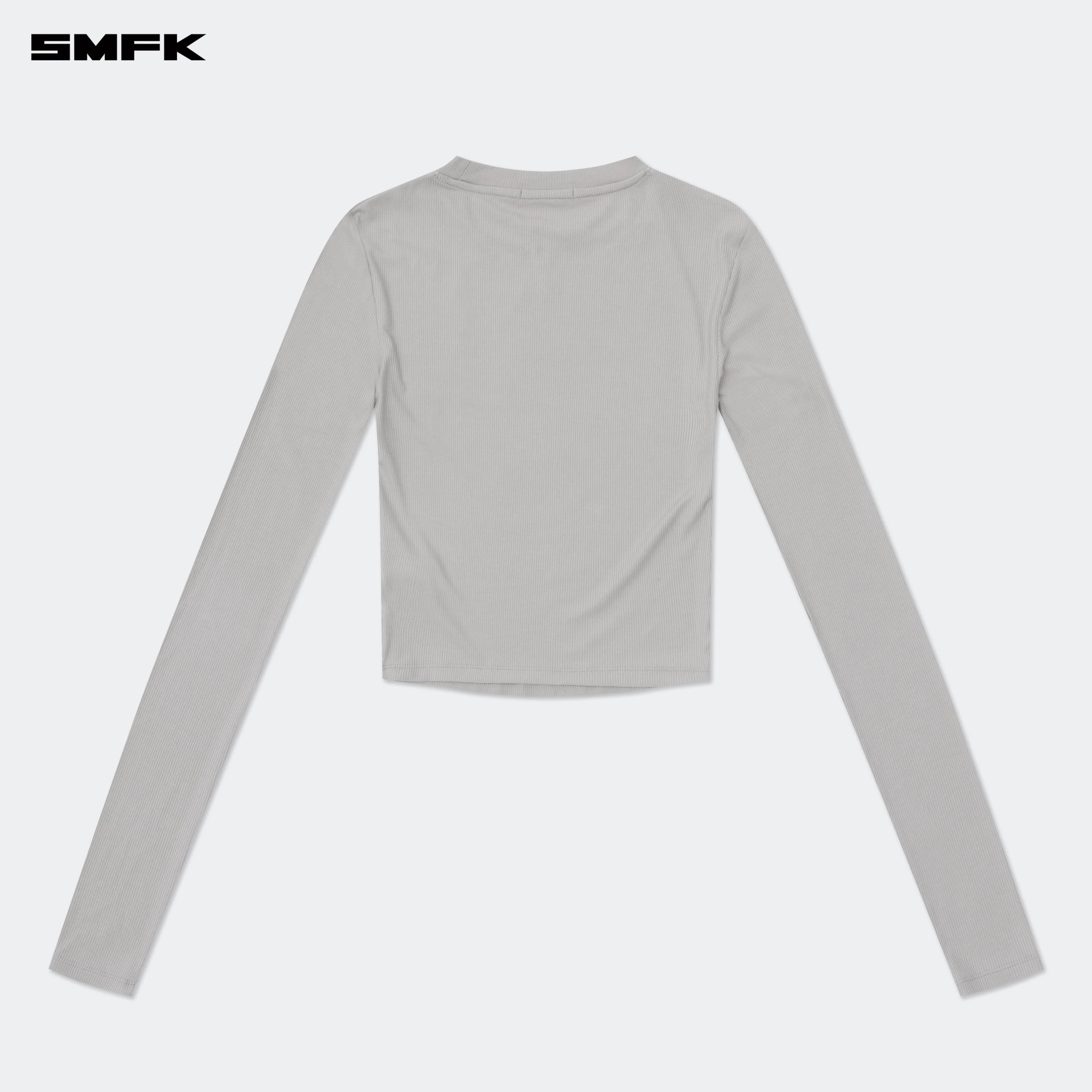 Compass Hug Tight Sports Top In Gray - Image 6
