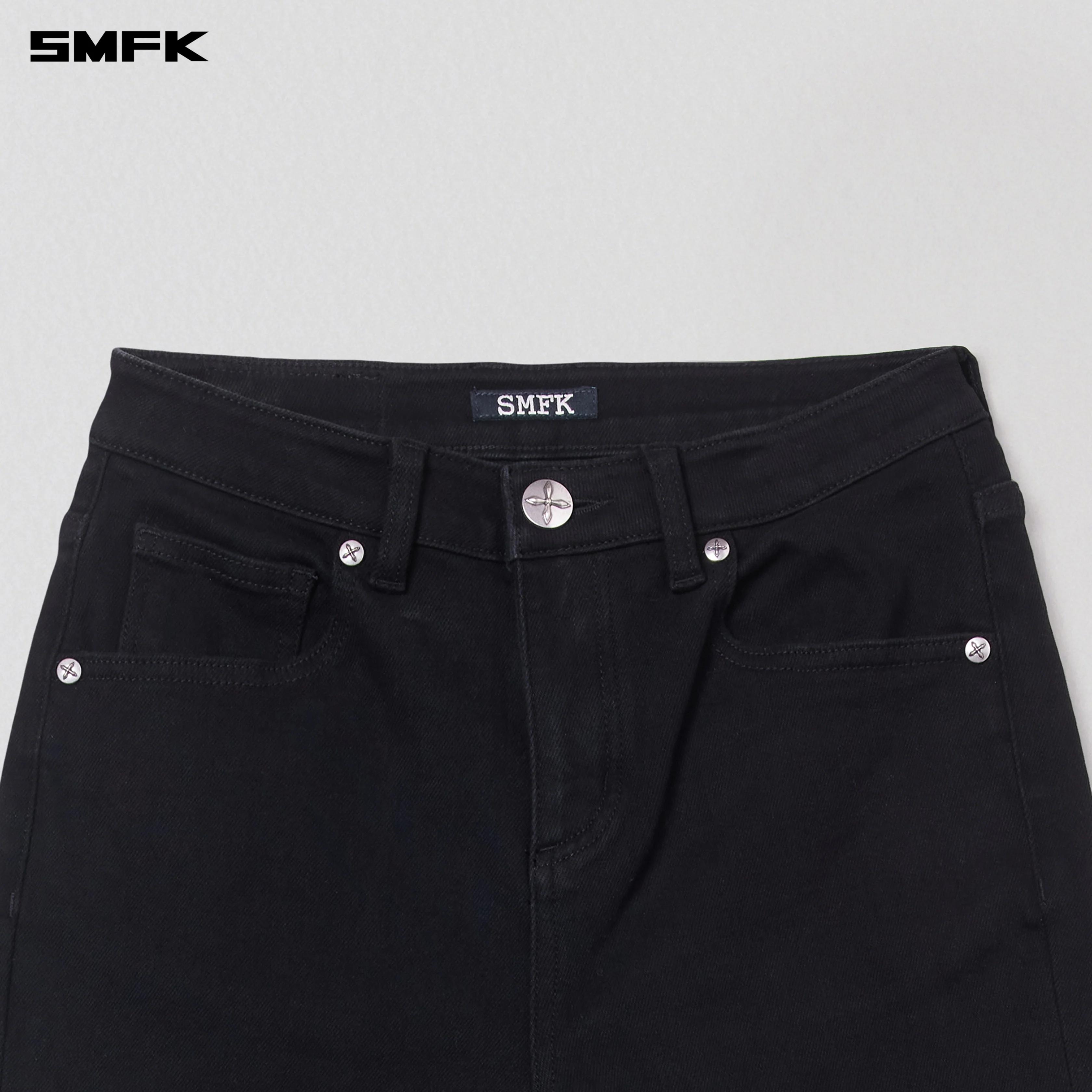 COMPASS HURRICANE DENIM PANTS WILD BLACK - Image 7