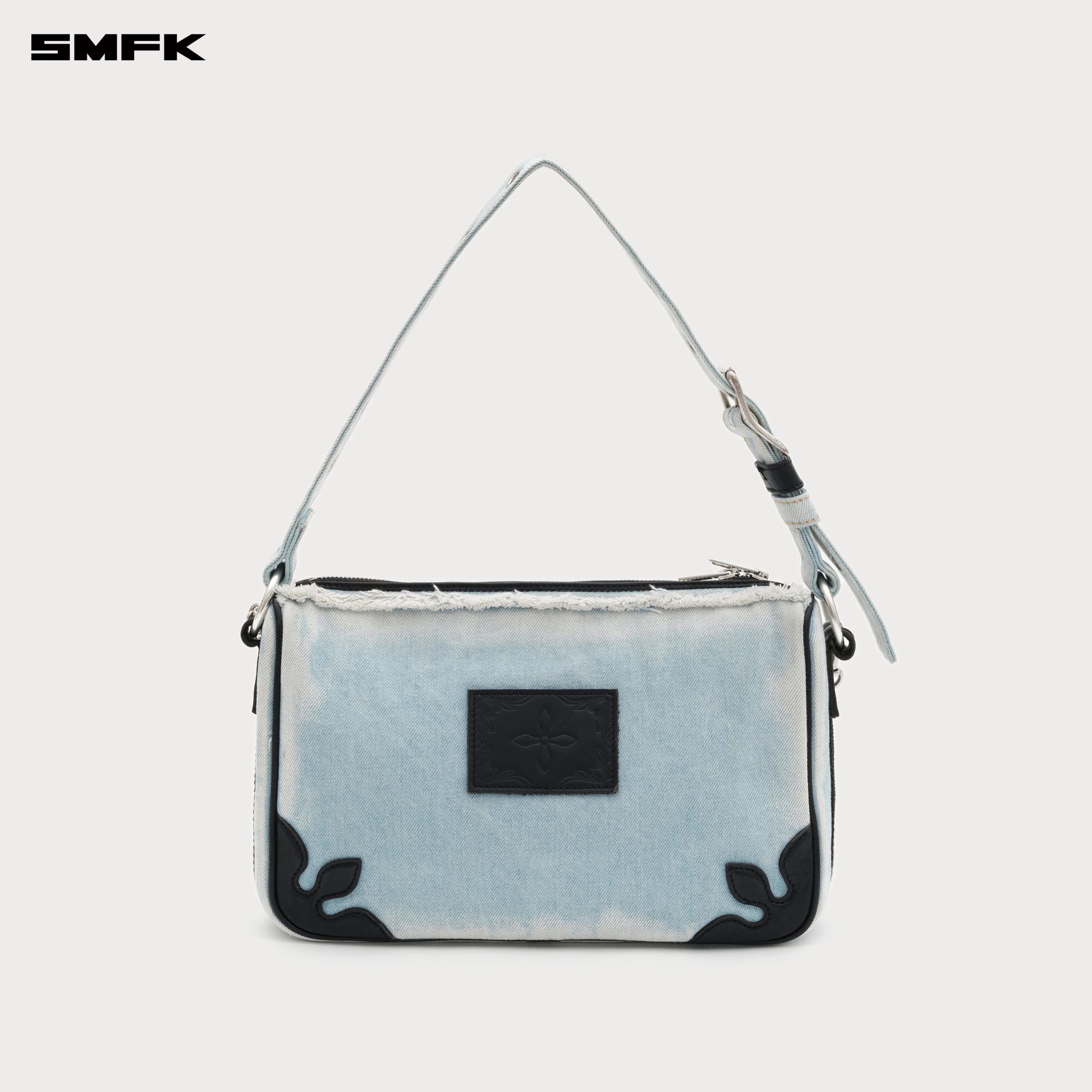 COMPASS KITTY Blue Denim bag (Large) - Image 3