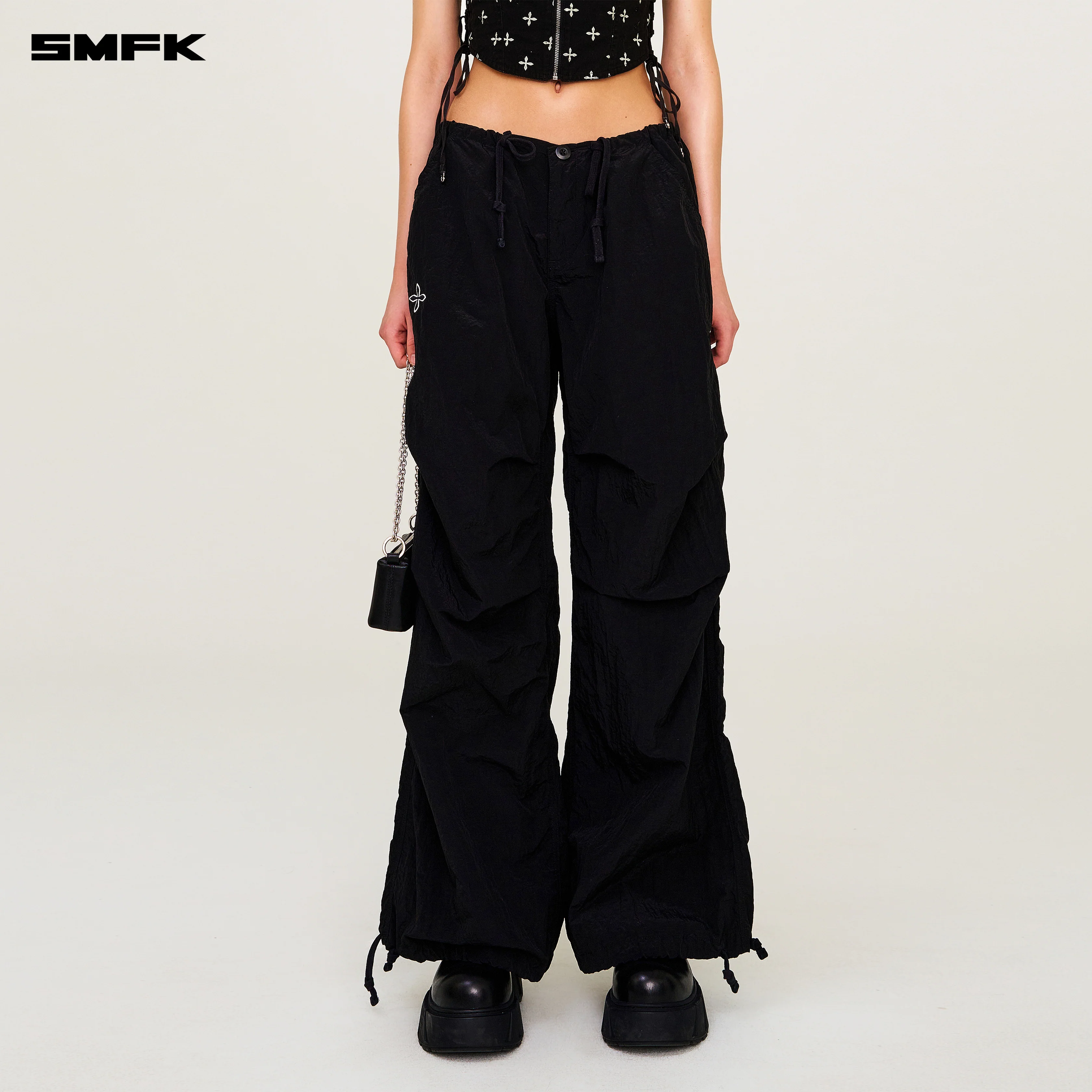 Compass Lightning Overalls Pants Black - Image 5