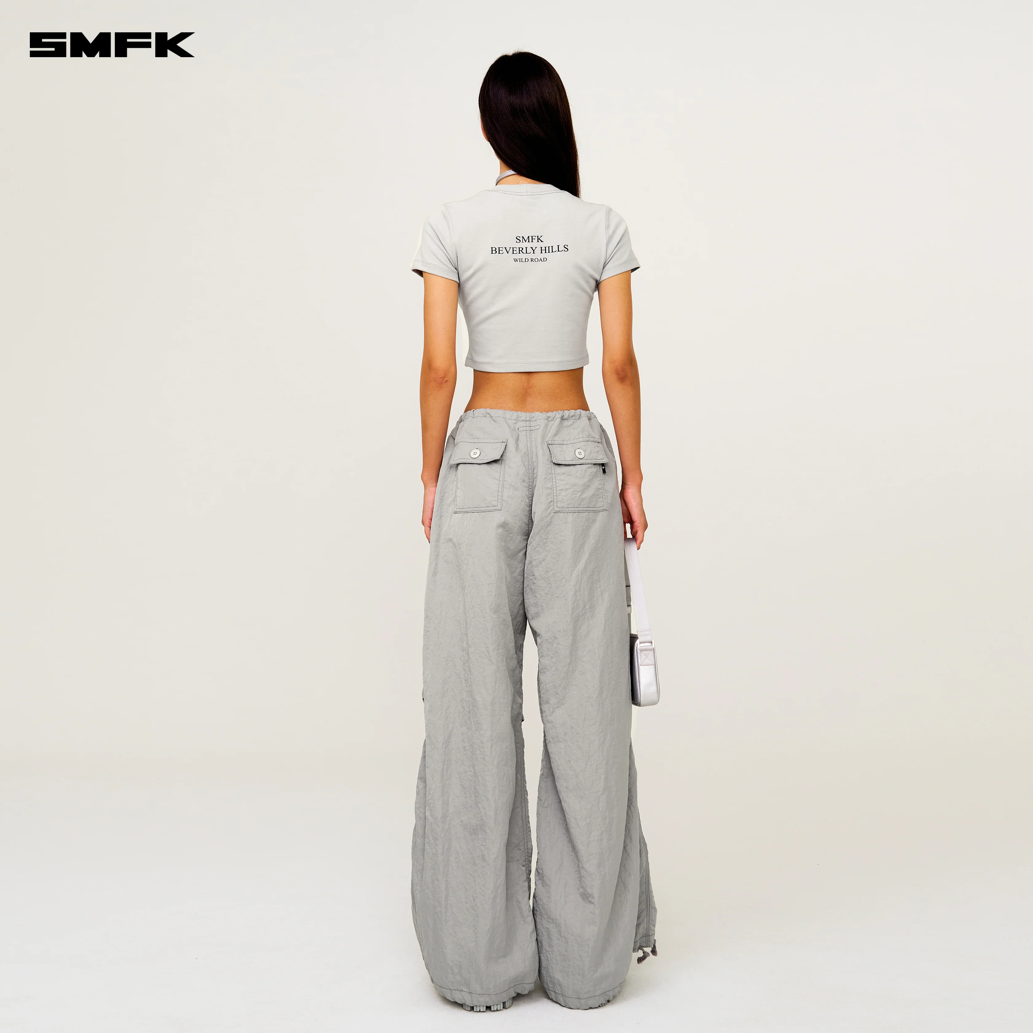 Compass Lightning Overalls Pants Gray - Image 3