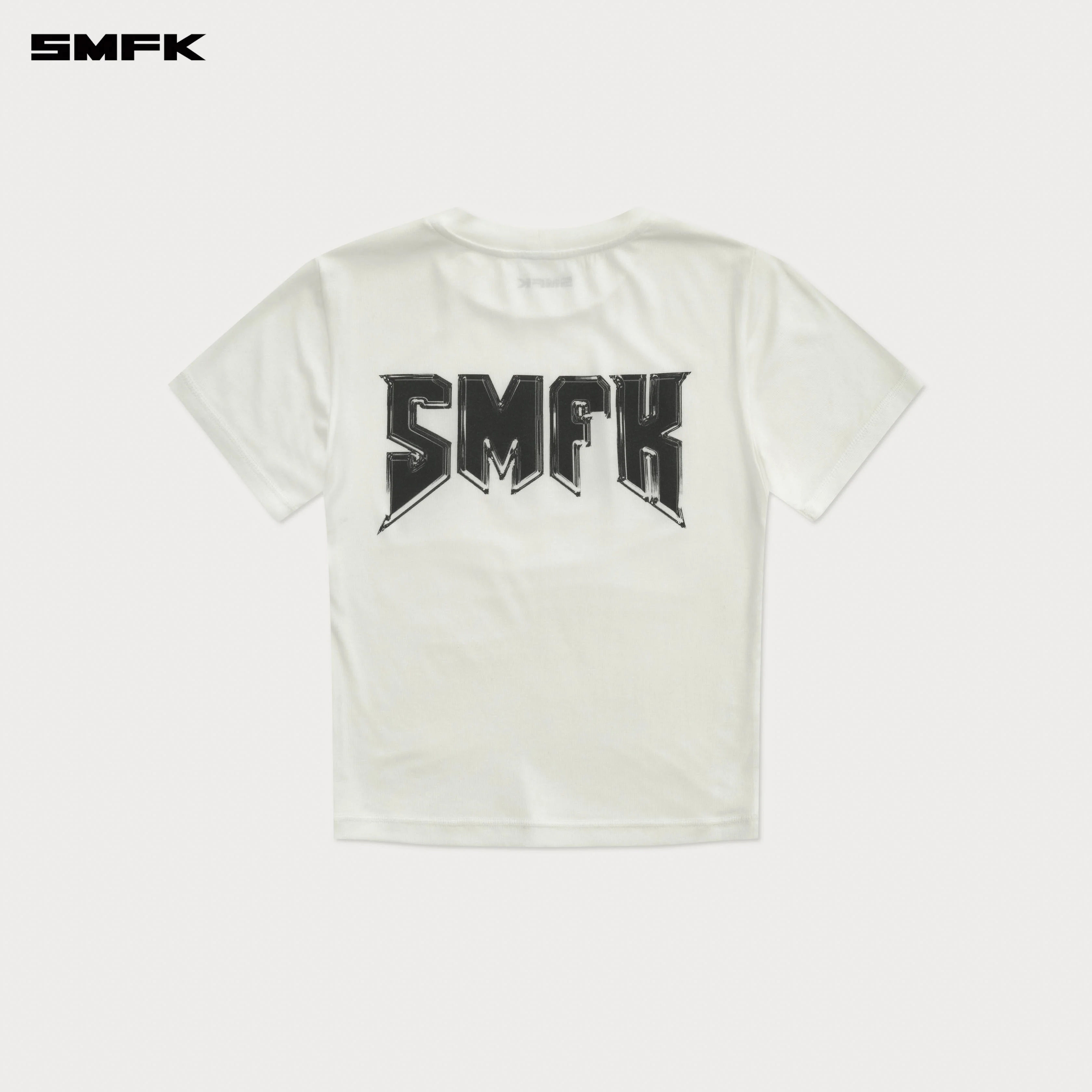 Compass Metal Rock Slim-Fit Tee White - Image 6