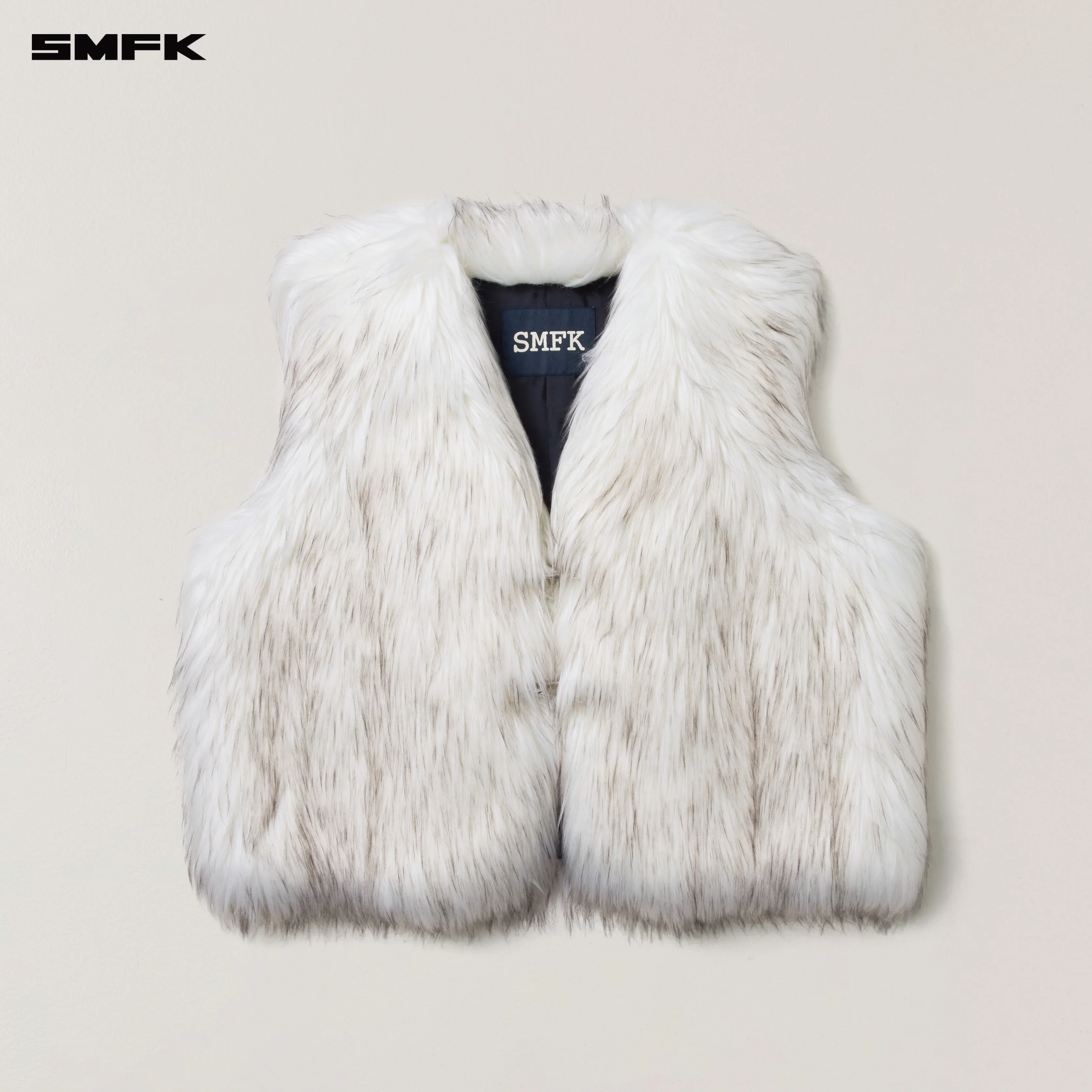 COMPASS MODE FURRY HUGE TANK ARCTIC FOX WHITE - Image 5