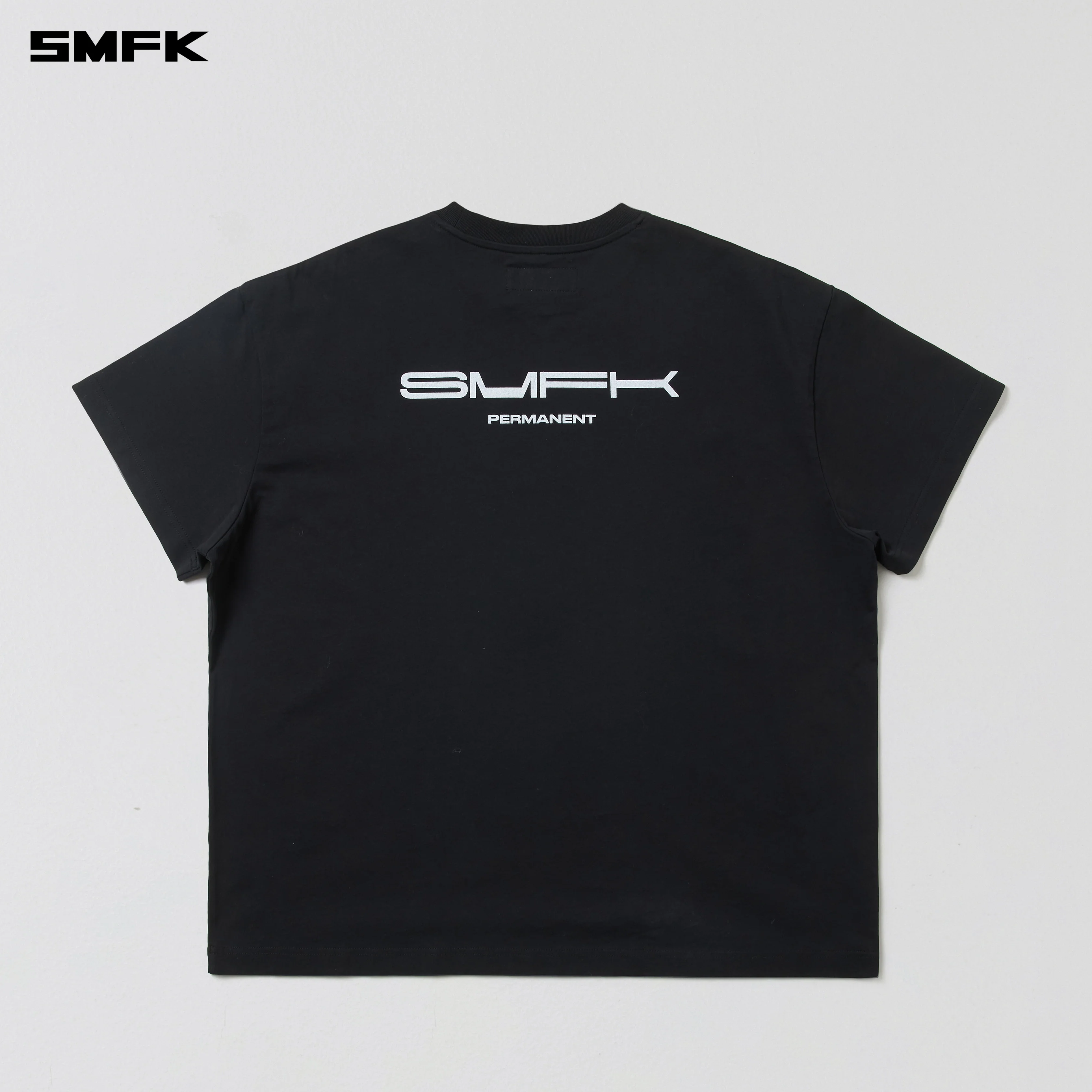 COMPASS MODE MASSIVE TEE-MAGNOLIA/COTTON WILD BLACK - Image 6