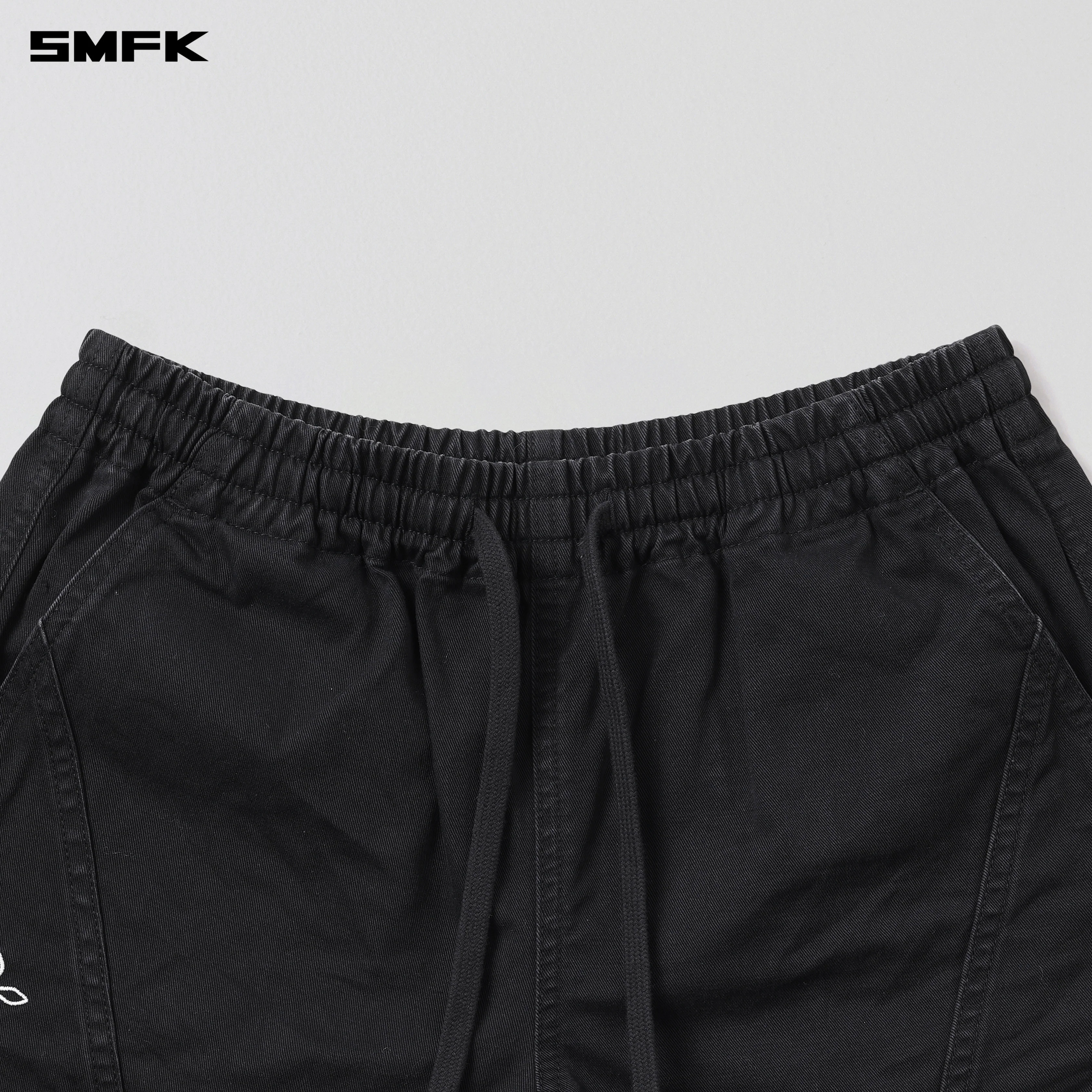 COMPASS MODE RISE-UP  SPORTS SHORTS/COTTON WILD BLACK - Image 7