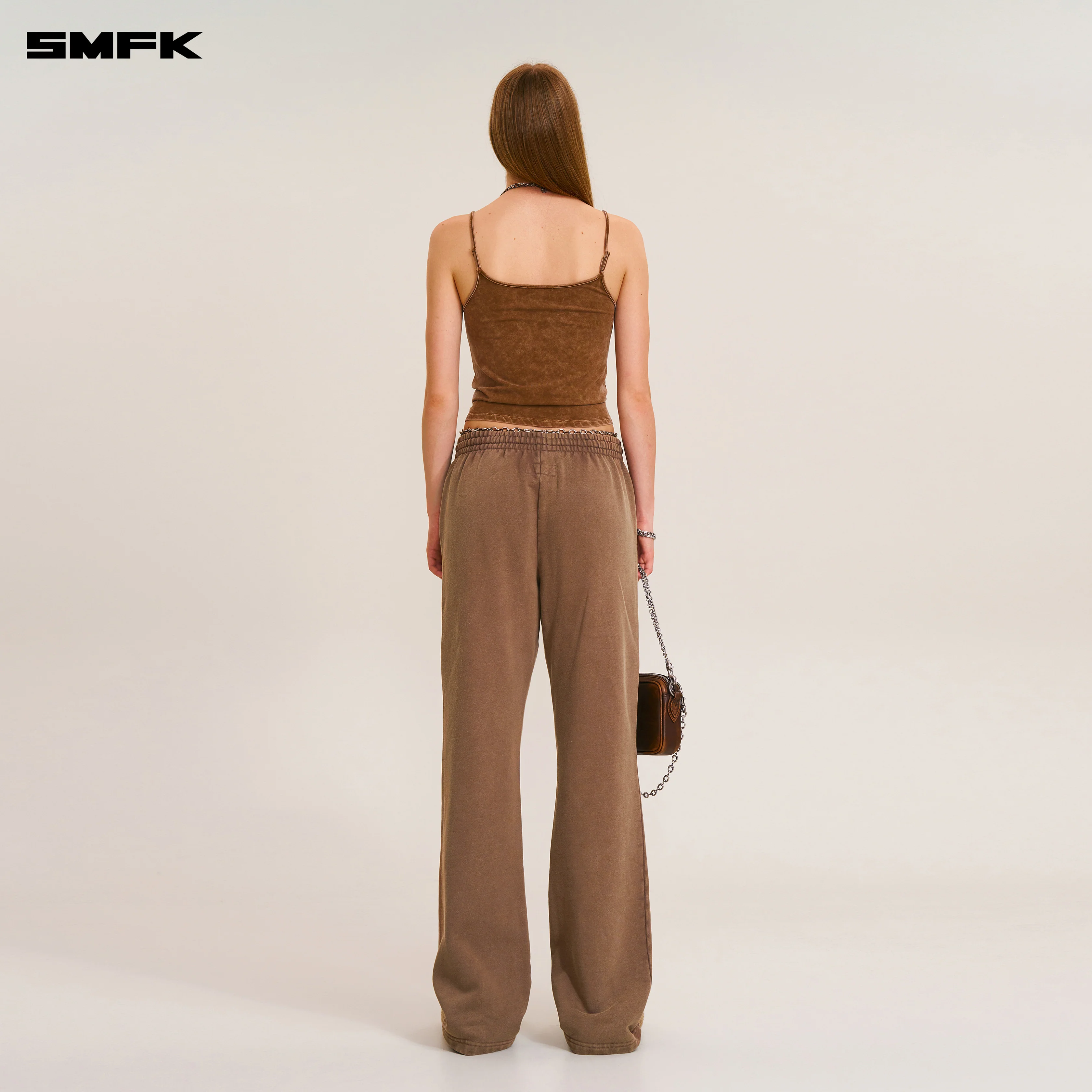 COMPASS MODE STRAIGHT SPORTS PANTS WILD HORSE BROWN - Image 4