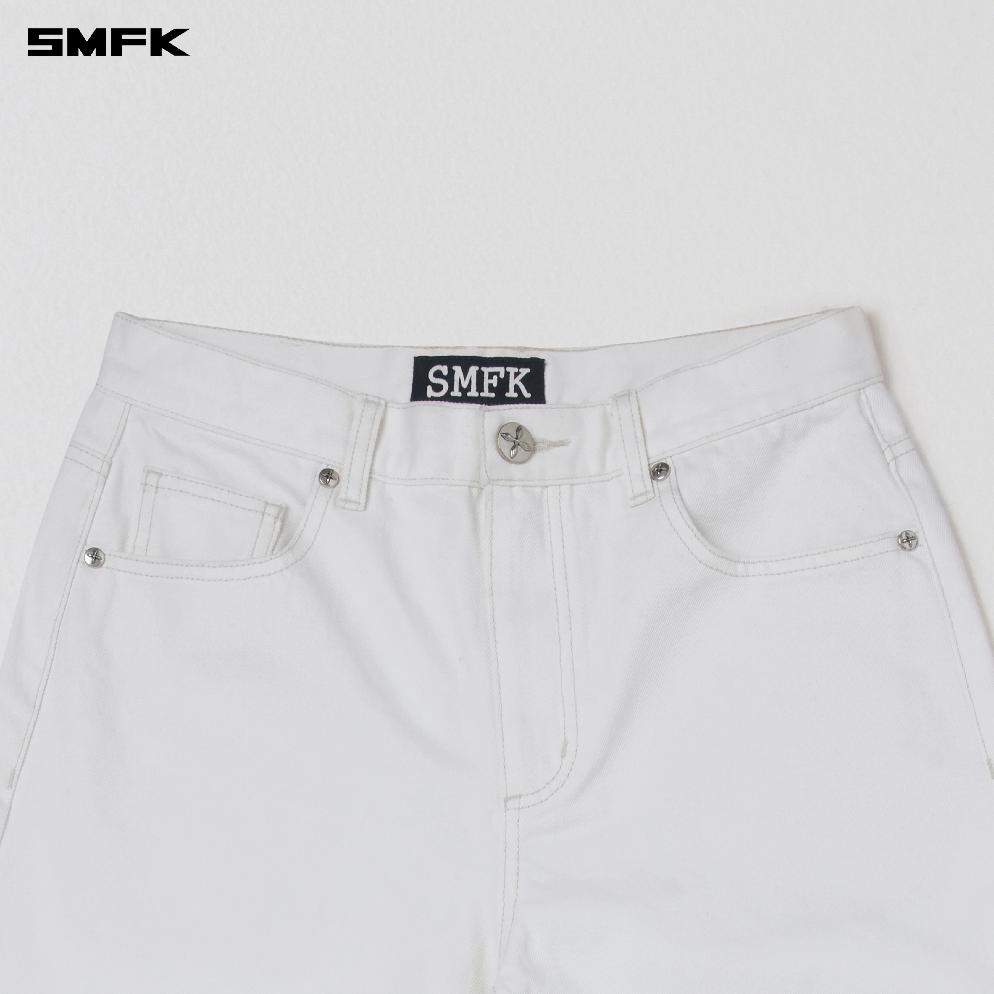 COMPASS MODE TOWER DENIM PANTS SNOW MOUNTAIN WHITE - Image 7