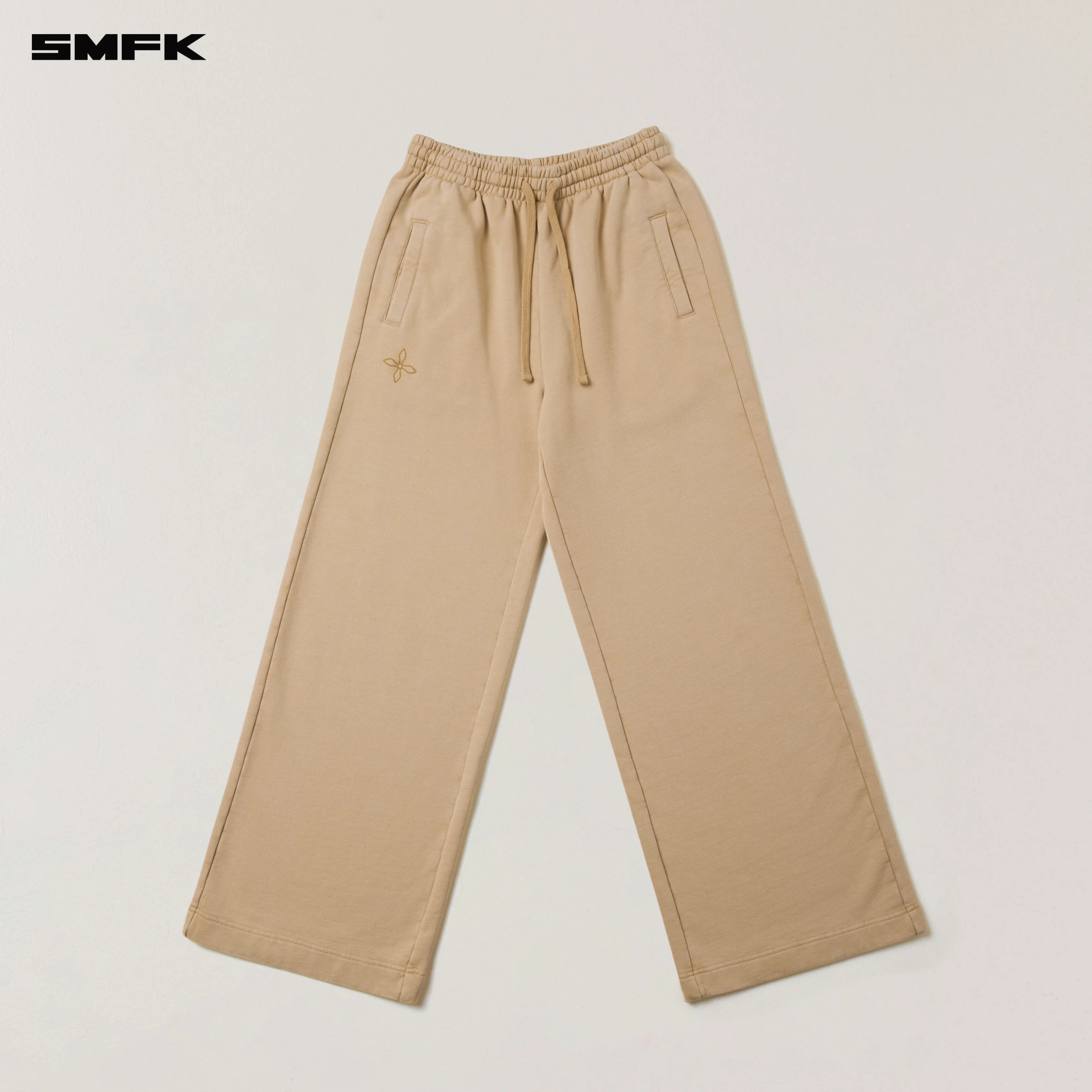 COMPASS MODE TOWER LOOSE SPORTS PANTS SAND - Image 6