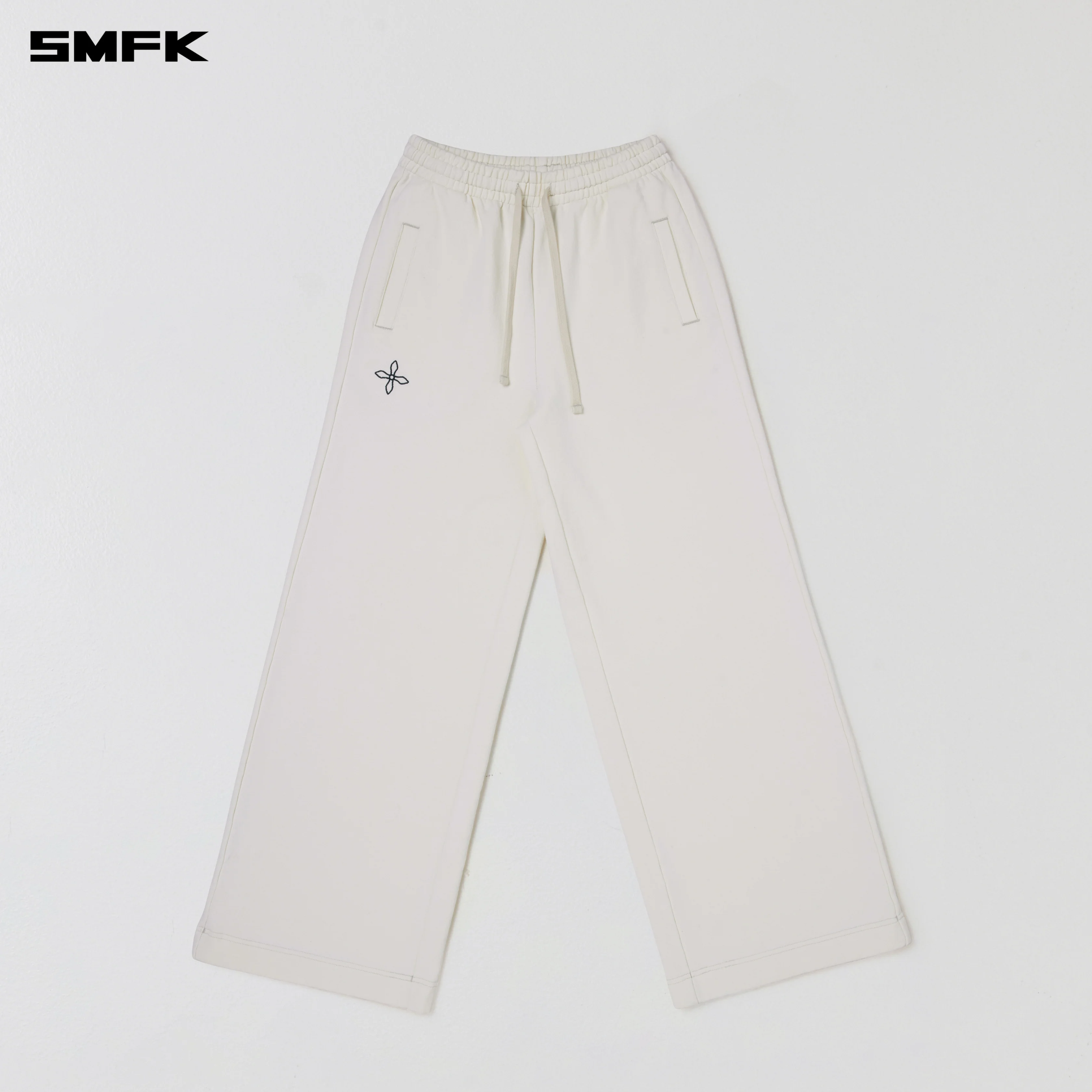 COMPASS MODE TOWER LOOSE SPORTS PANTS SNOW MOUNTAIN WHITE - Image 5