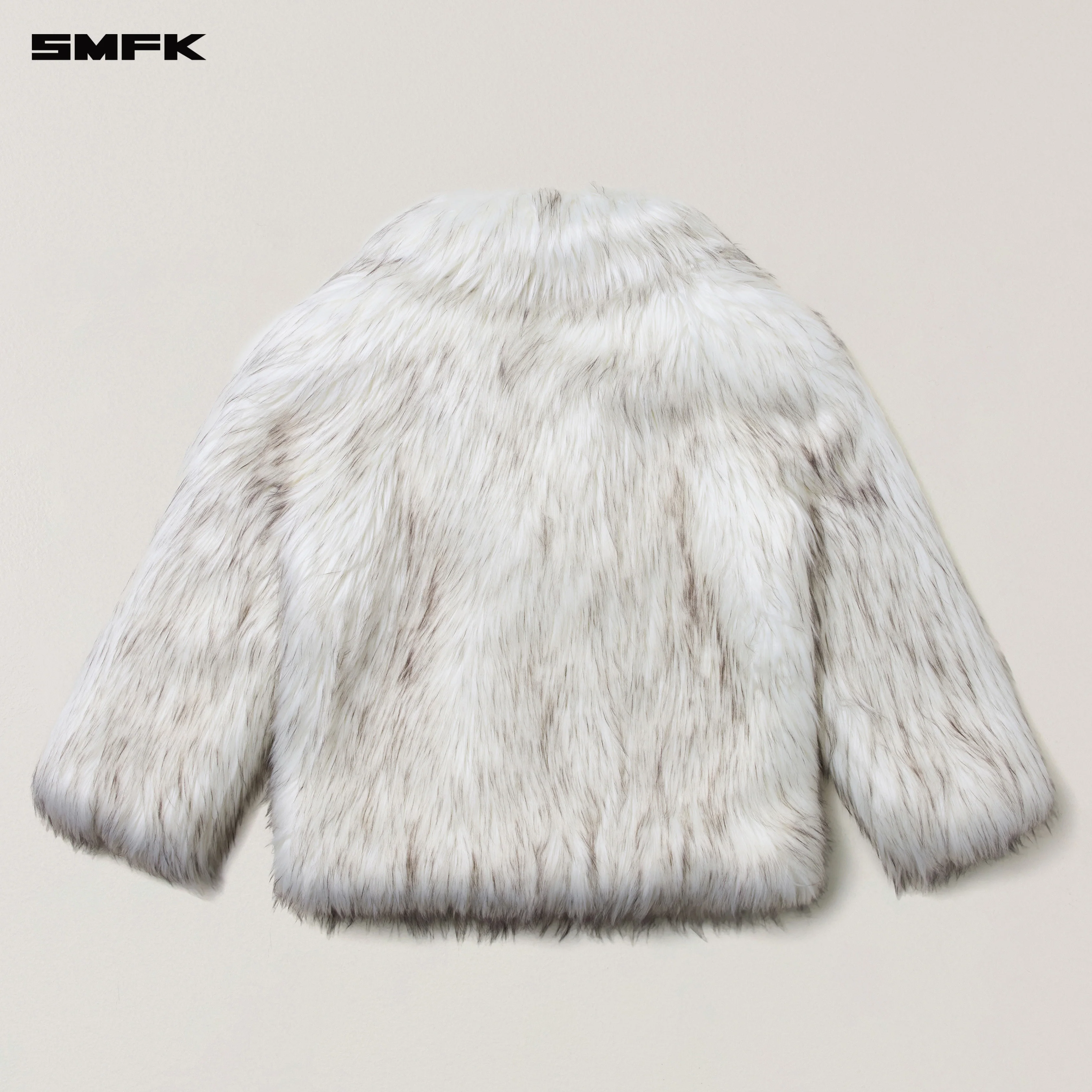 COMPASS MODE WASTELAND FURRY HUNTING COAT ARCTIC FOX WHITE - Image 6