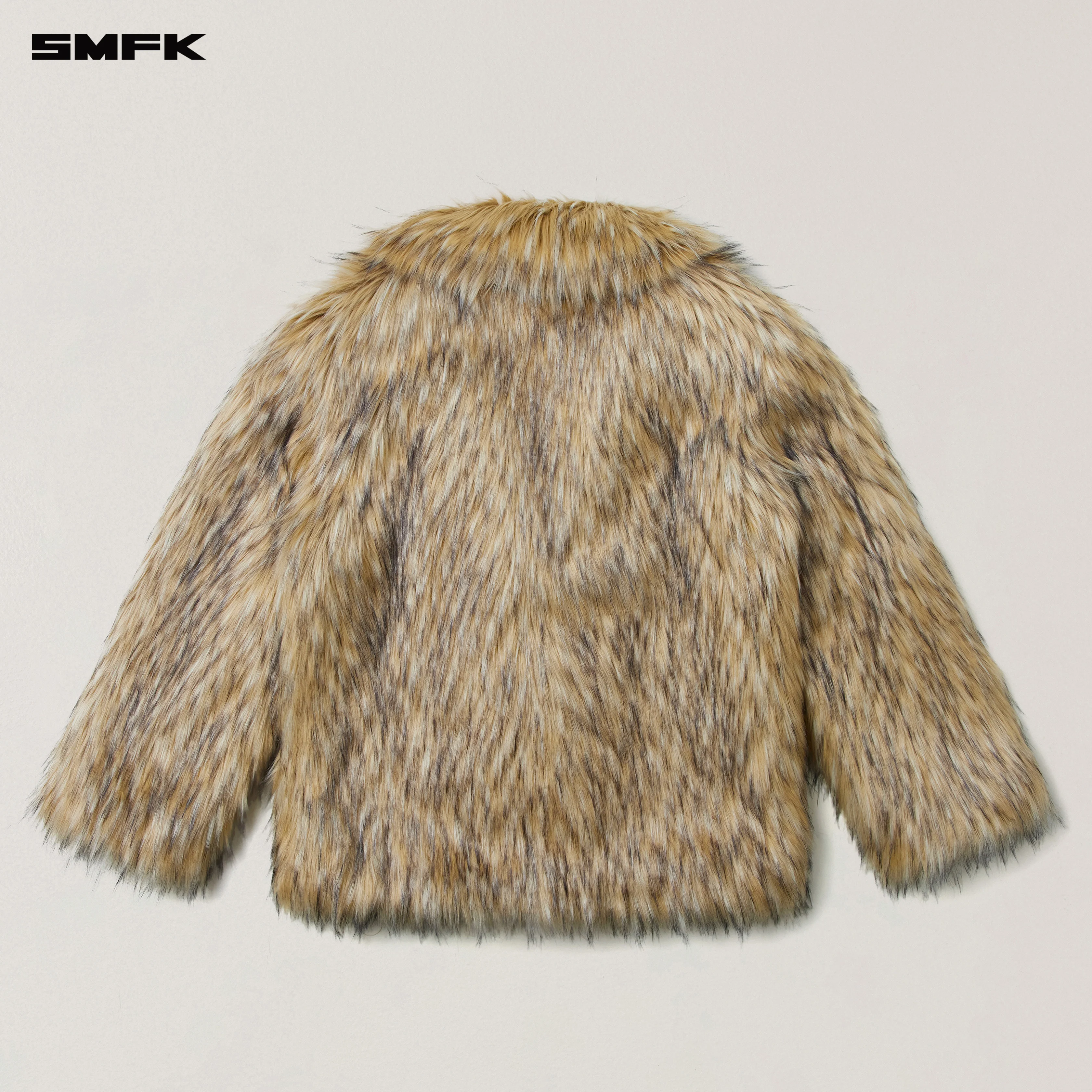 COMPASS MODE WASTELAND FURRY HUNTING COAT WOLF BROWN - Image 6