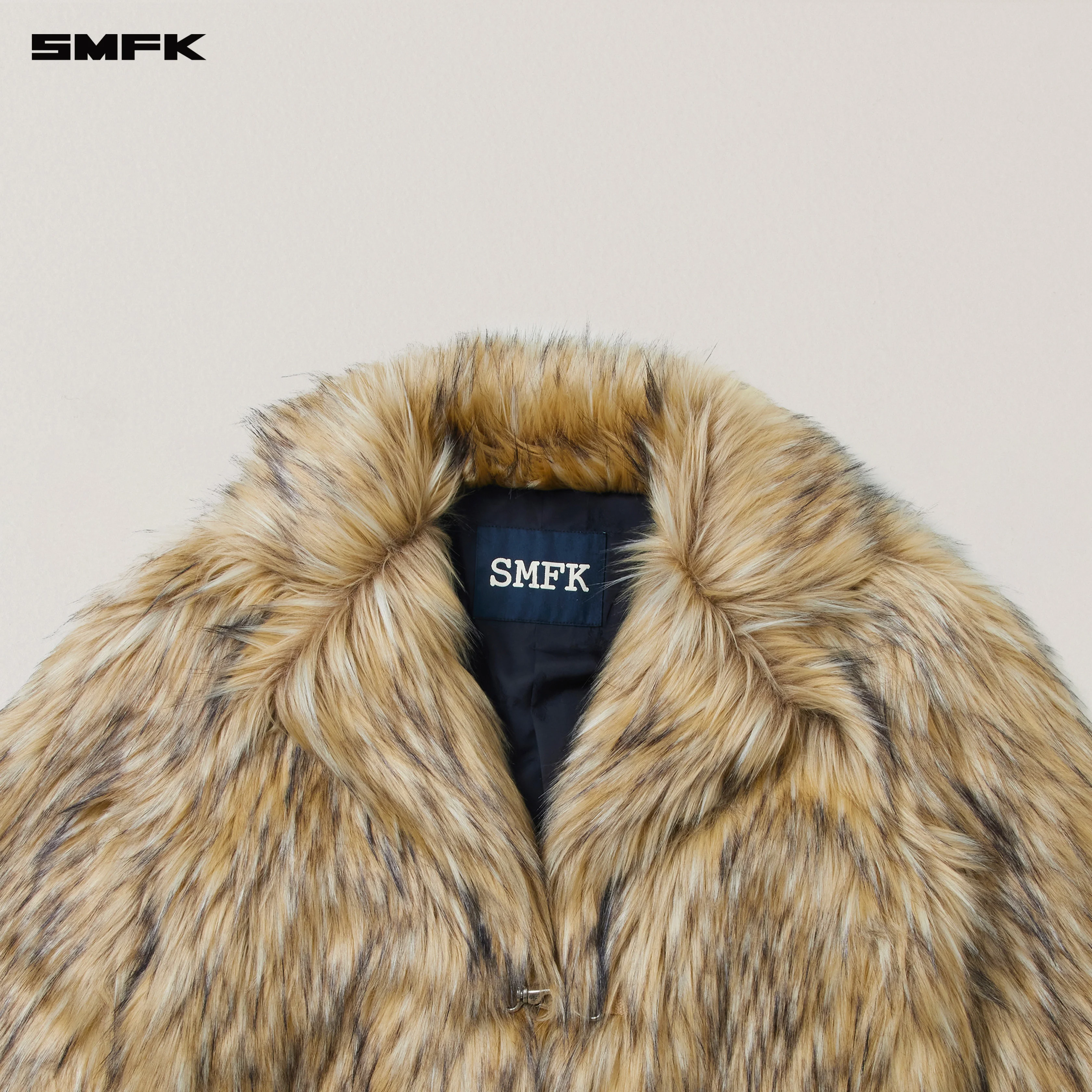 COMPASS MODE WASTELAND FURRY HUNTING COAT WOLF BROWN - Image 7