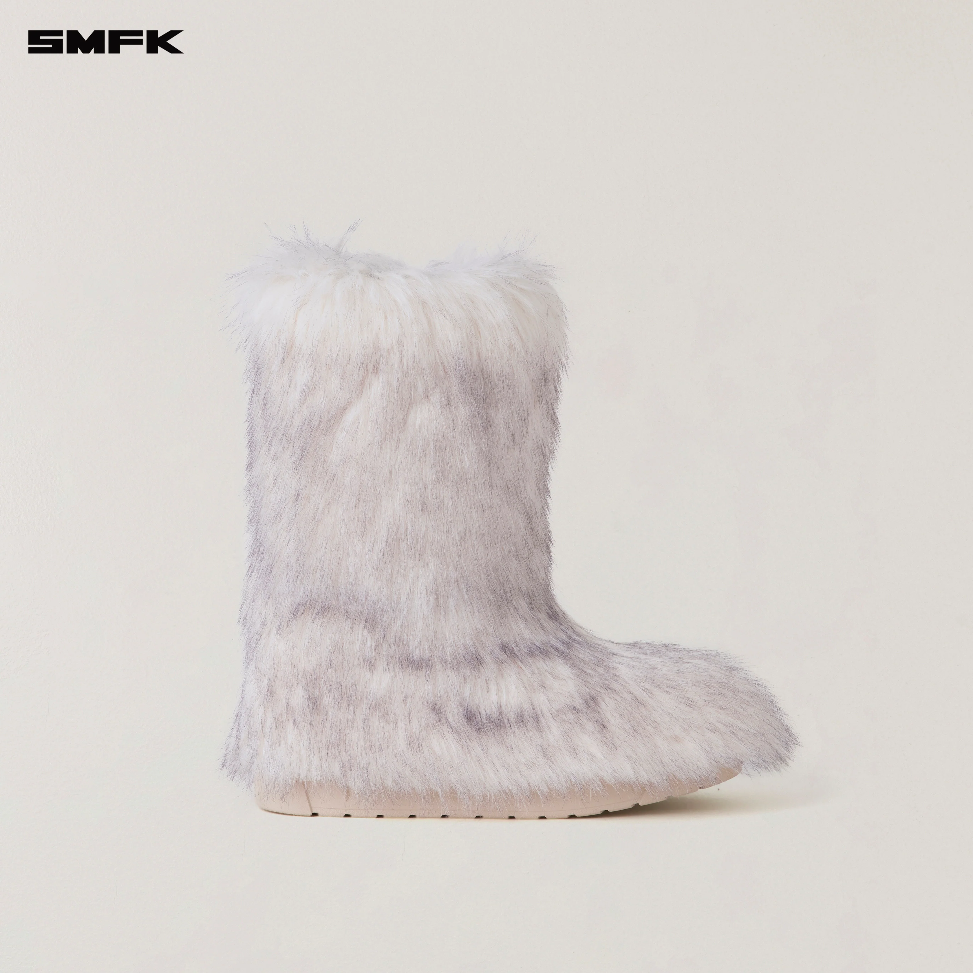 COMPASS MODE WASTELAND SHEARLING HUNTING BOOTS/MIDDLE ARCTIC FOX WHITE - Image 5