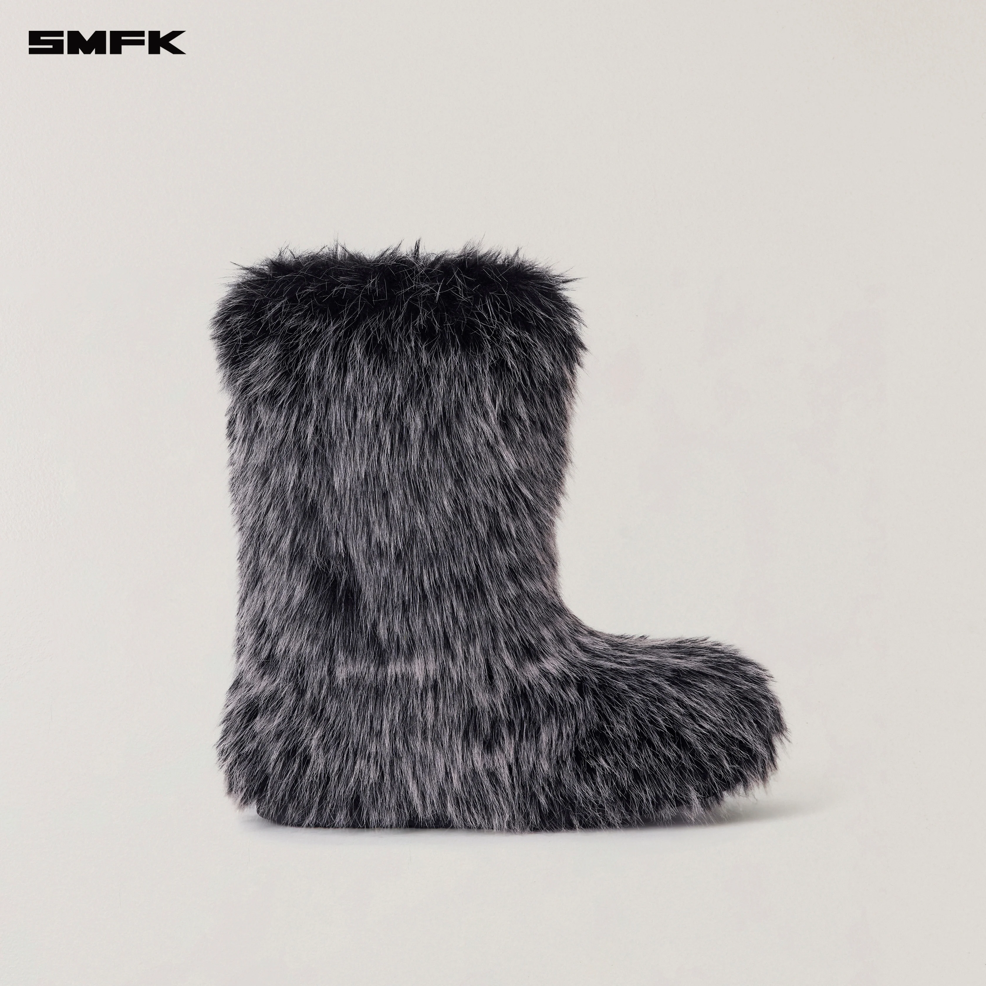 COMPASS MODE WASTELAND SHEARLING HUNTING BOOTS/MIDDLE SILVER FOX - Image 5