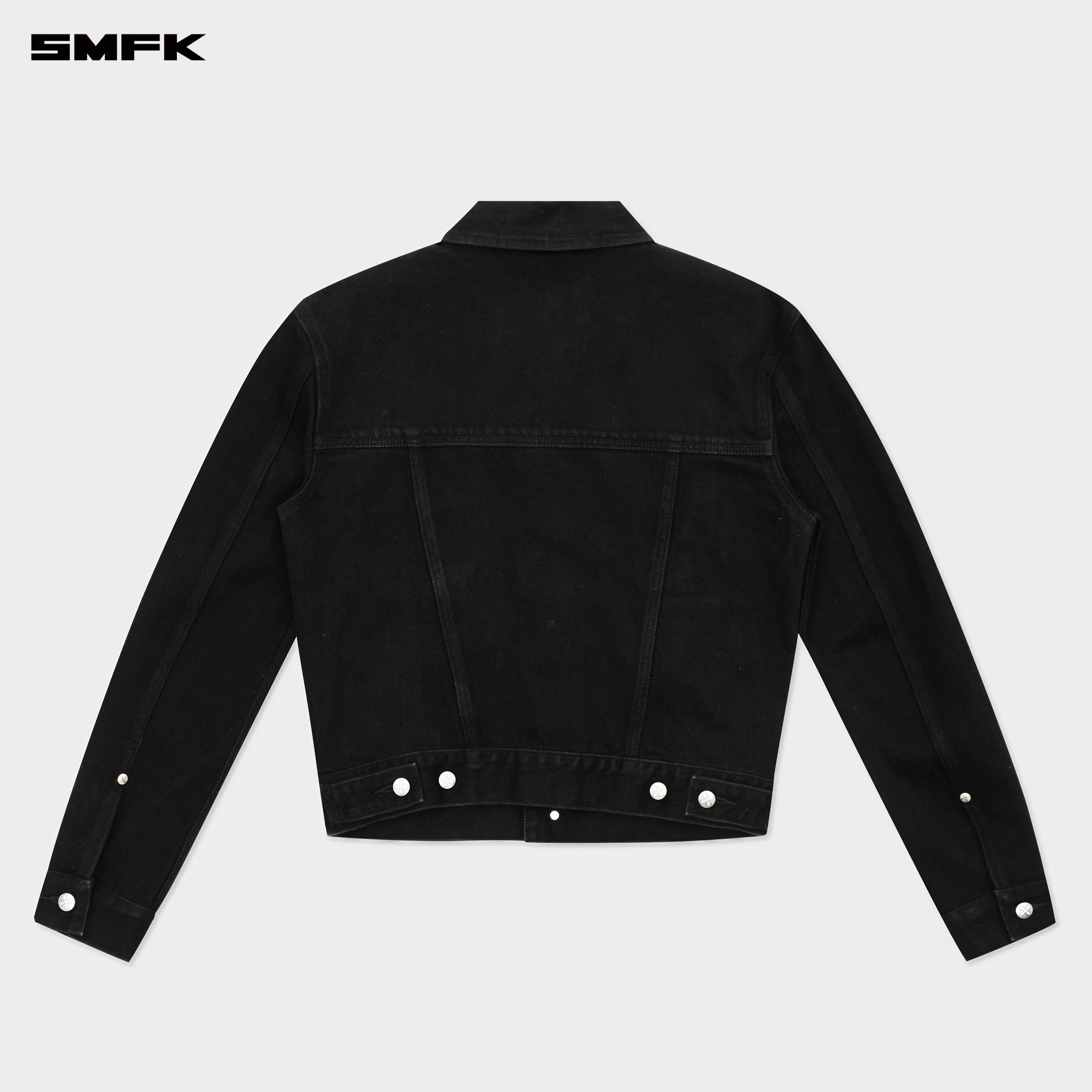 Compass Permanent Denim Jacket Black - Image 7