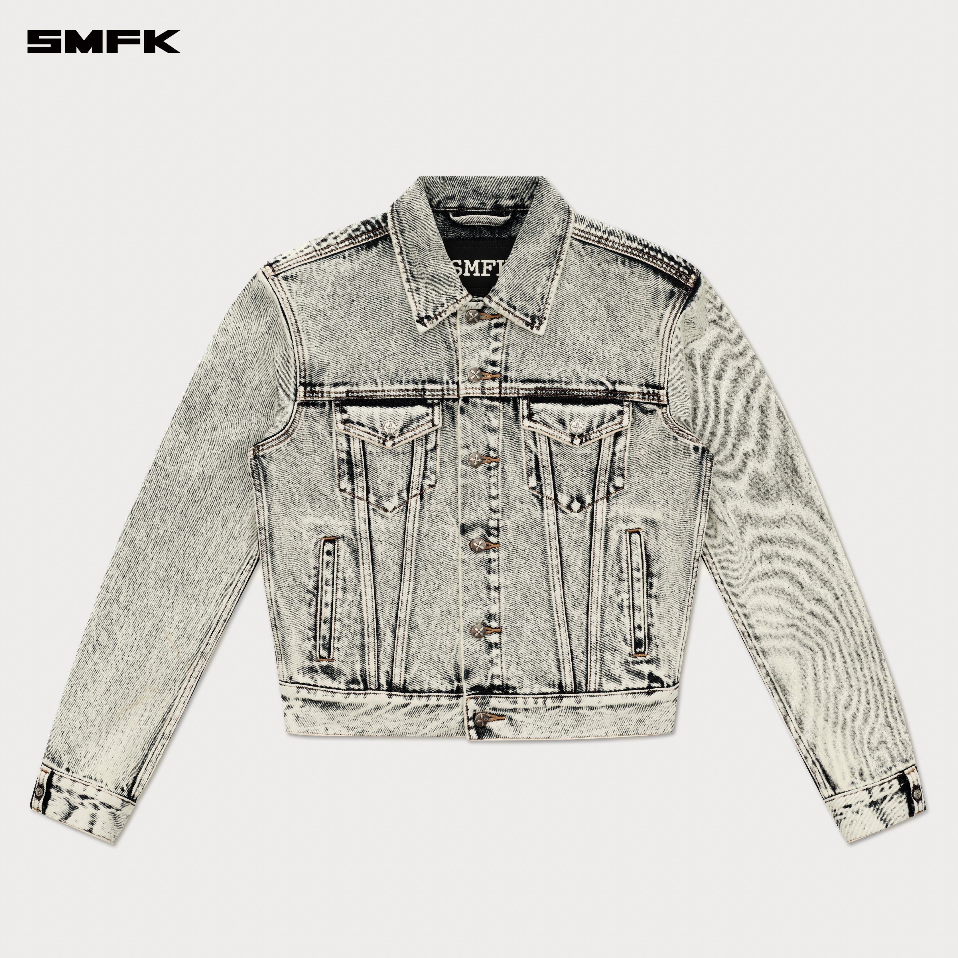 Compass Permanent Denim Jacket Snowflake - Image 5