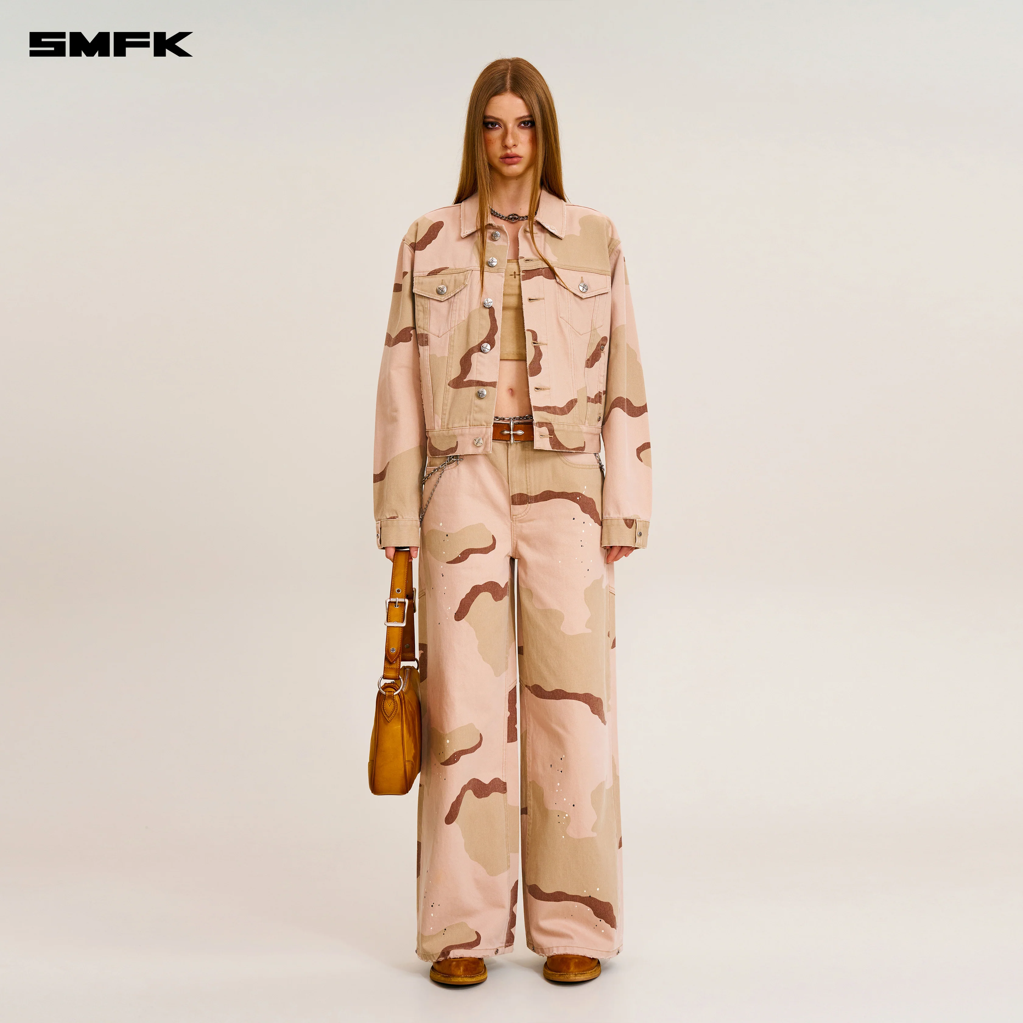 COMPASS PERMANENT SLIM DENIM JACKET DESERT CAMOUFLAGE - Image 2