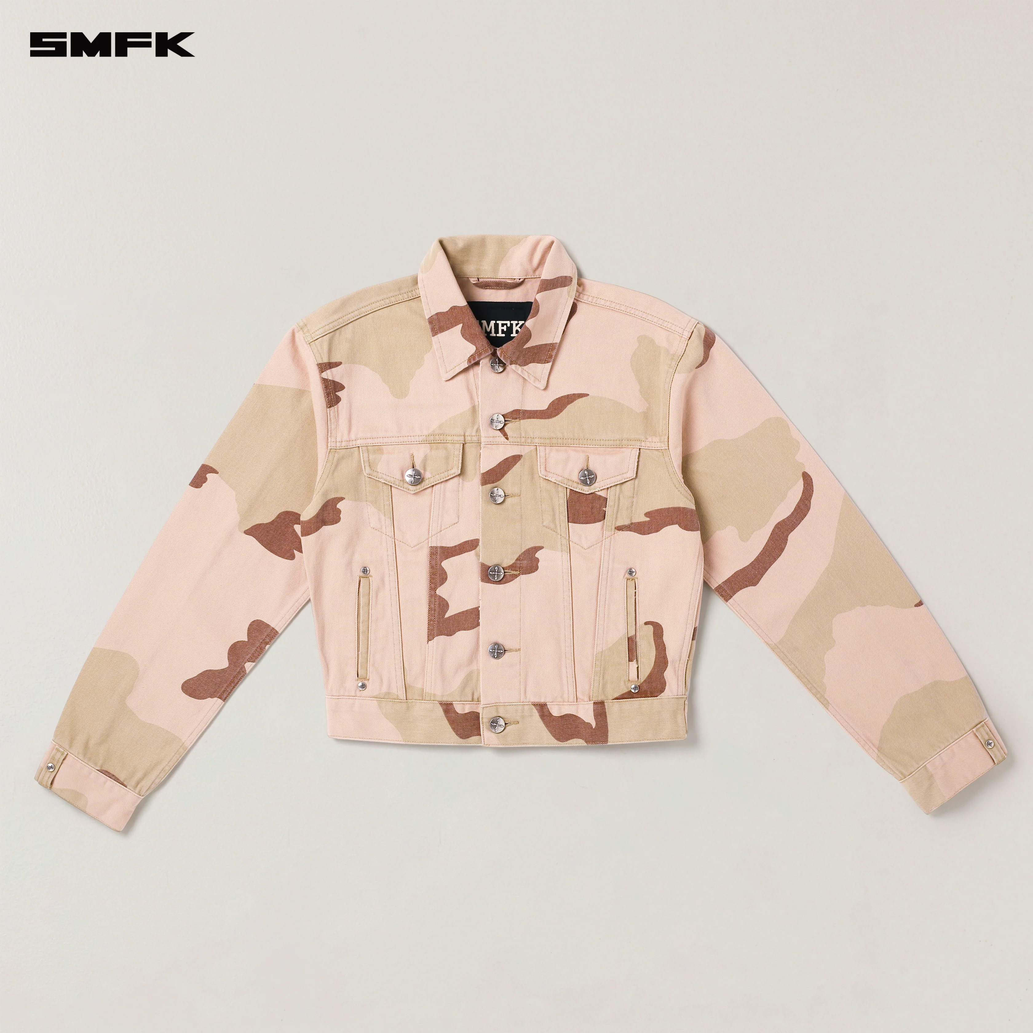 COMPASS PERMANENT SLIM DENIM JACKET DESERT CAMOUFLAGE - Image 5