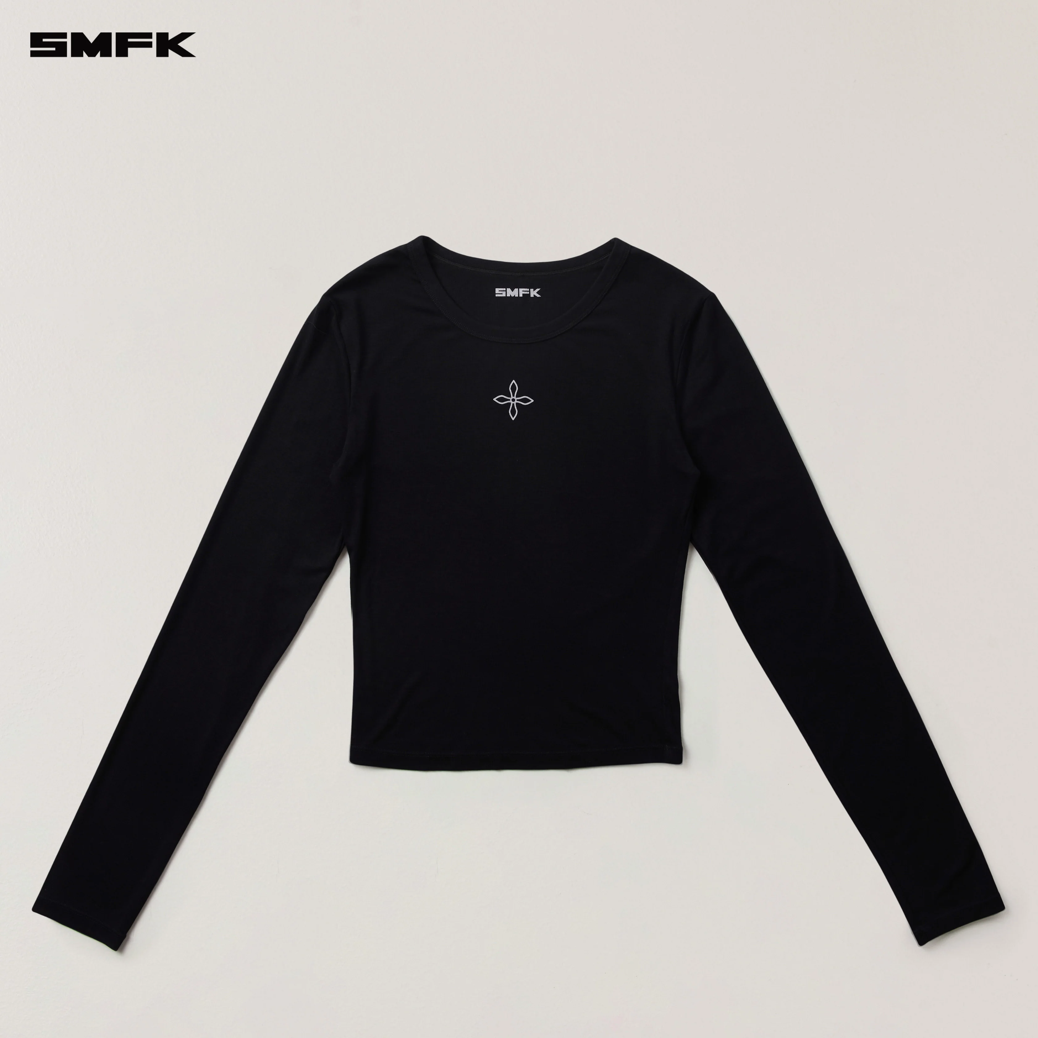 COMPASS STAMP ACETATE BODY PULLOVER WILD BLACK - Image 5
