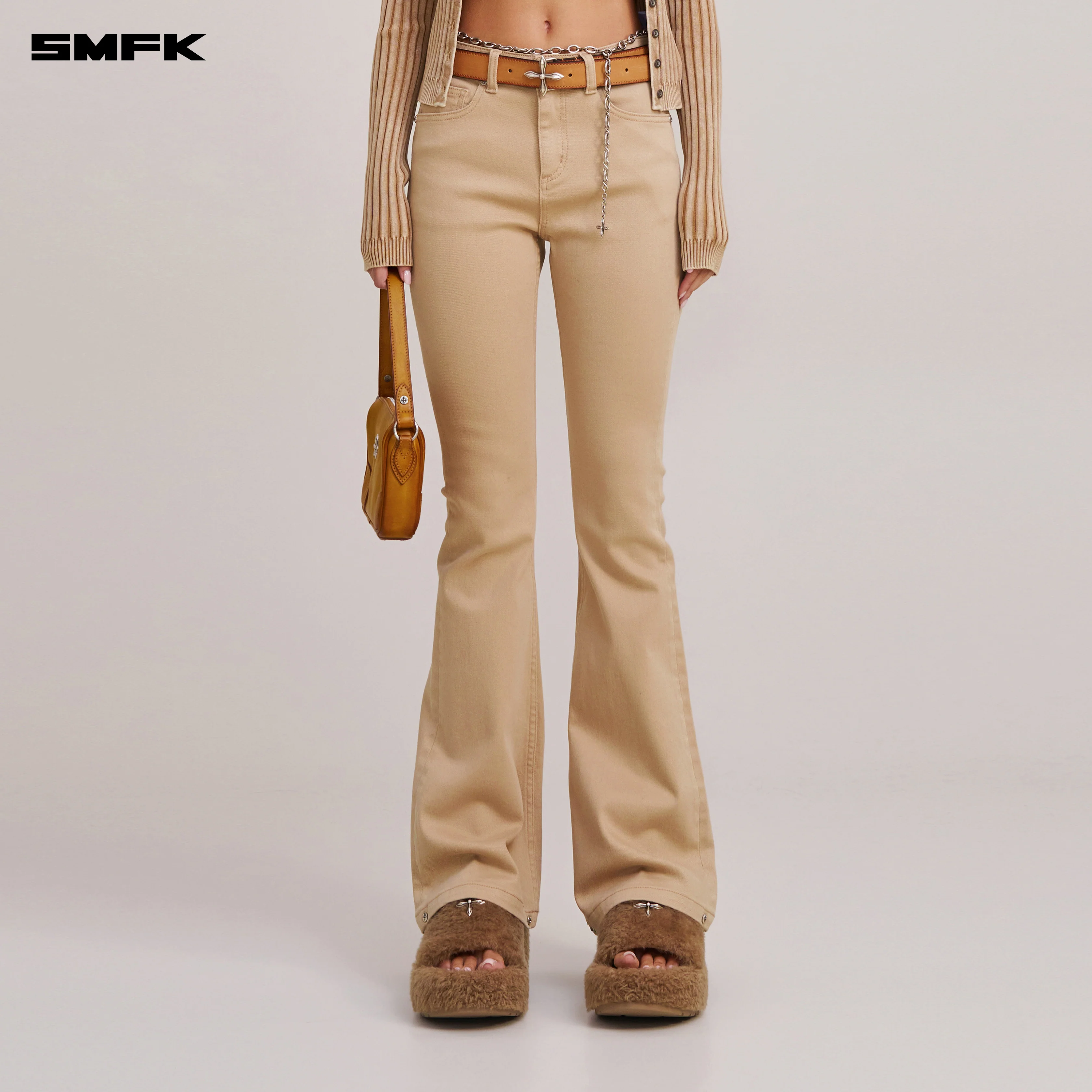 COMPASS STORM DENIM PANTS SAND - Image 2