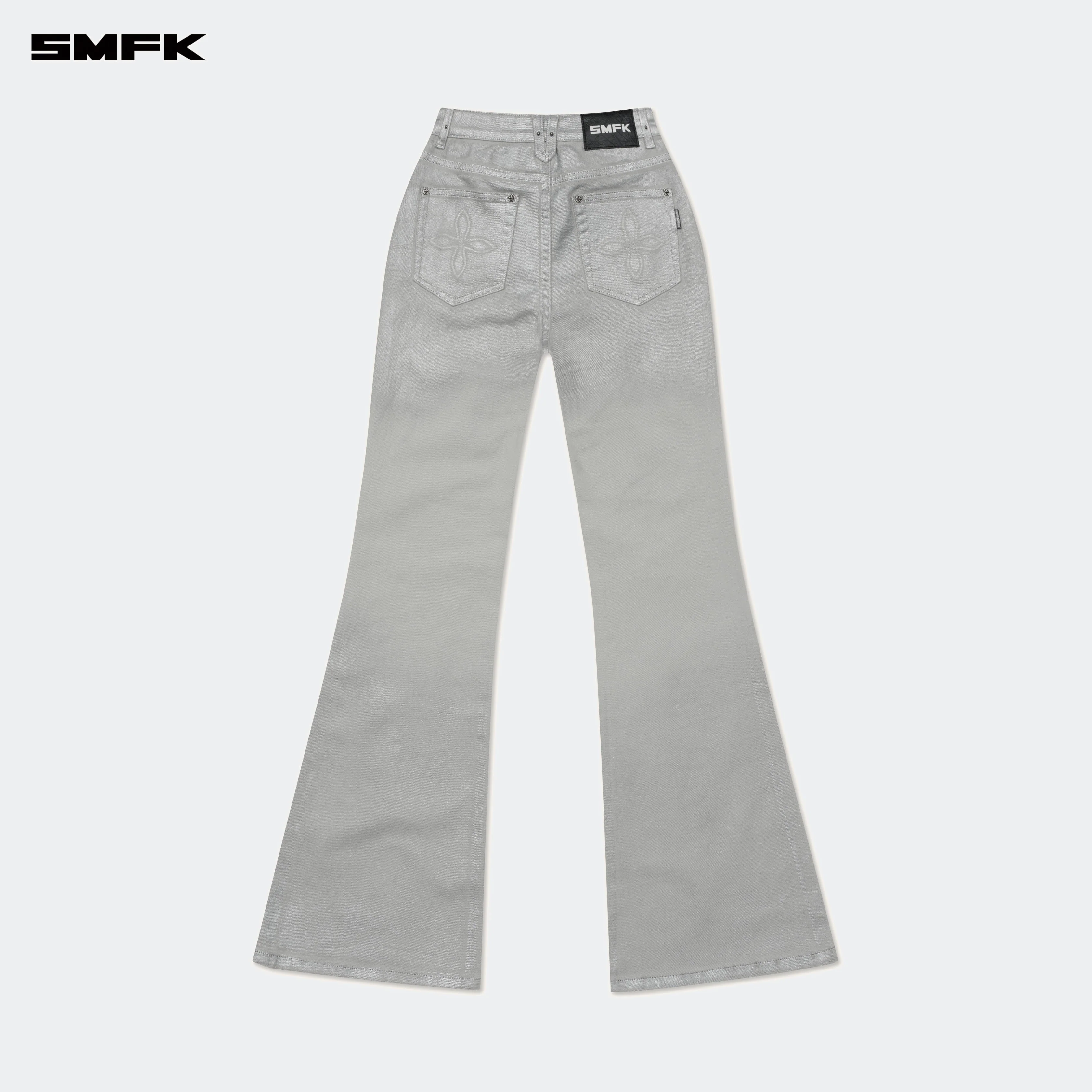 Compass Wild Classic Flared Jeans Silver - Image 6