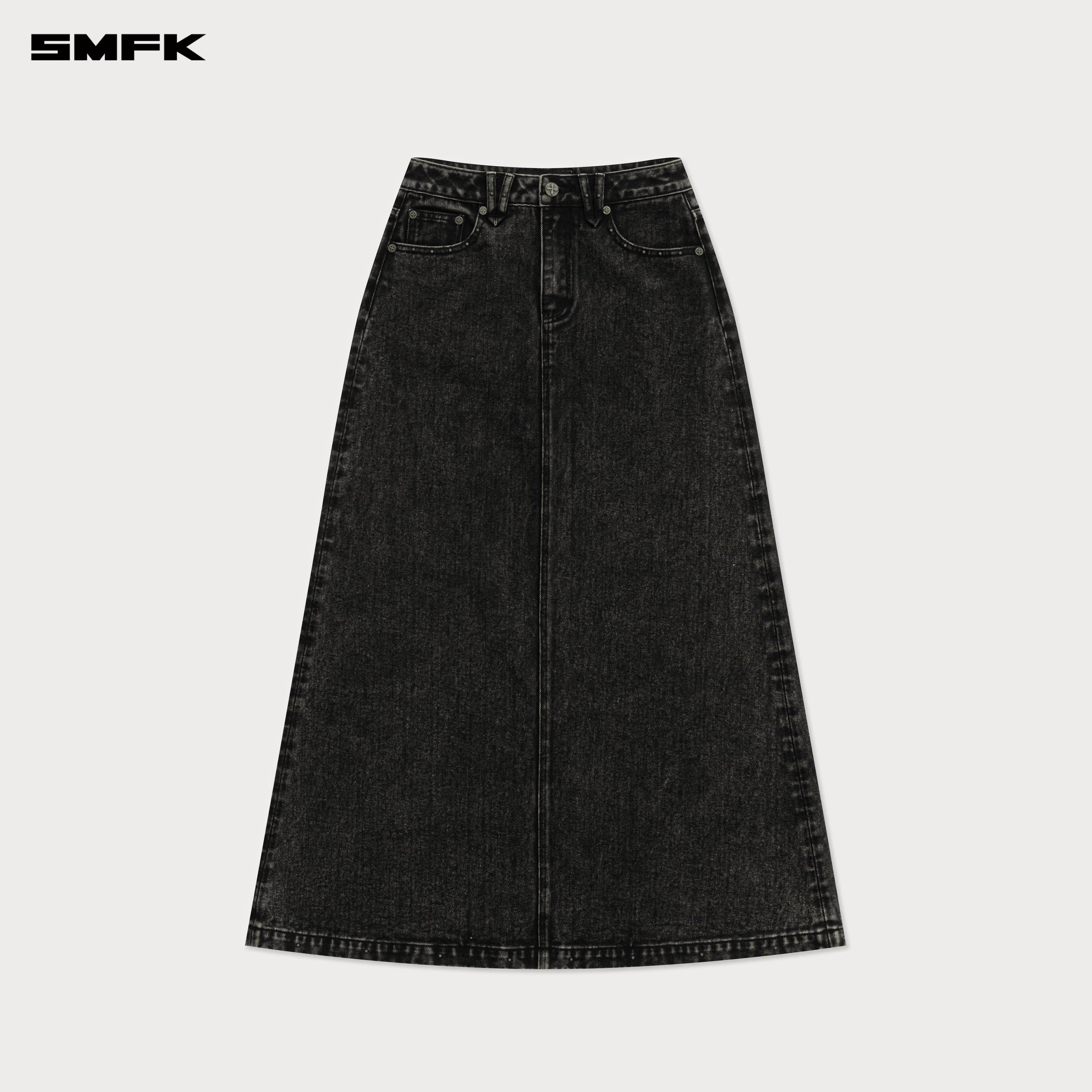 Compass Wild Cyber Mustang Skirt in Grey - Image 5