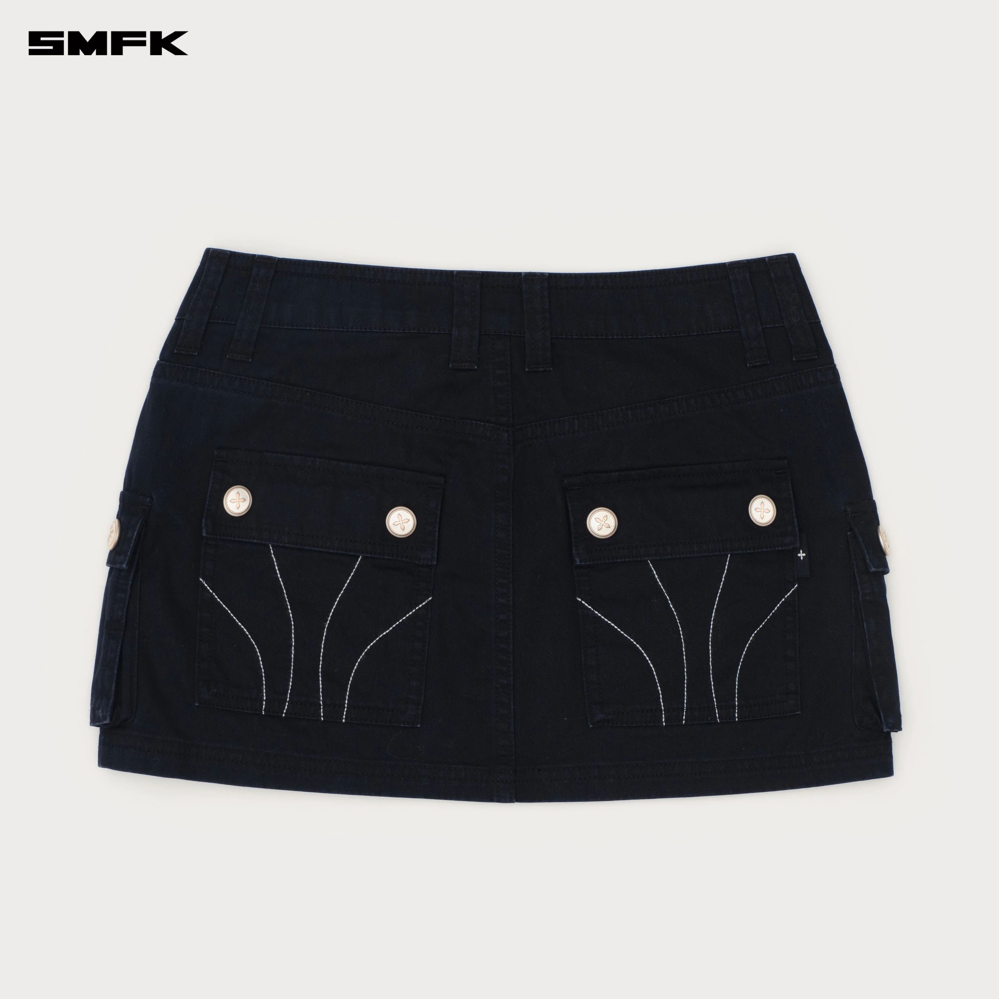 Compass Wild Road Cargo Skirt Wild Black - Image 7