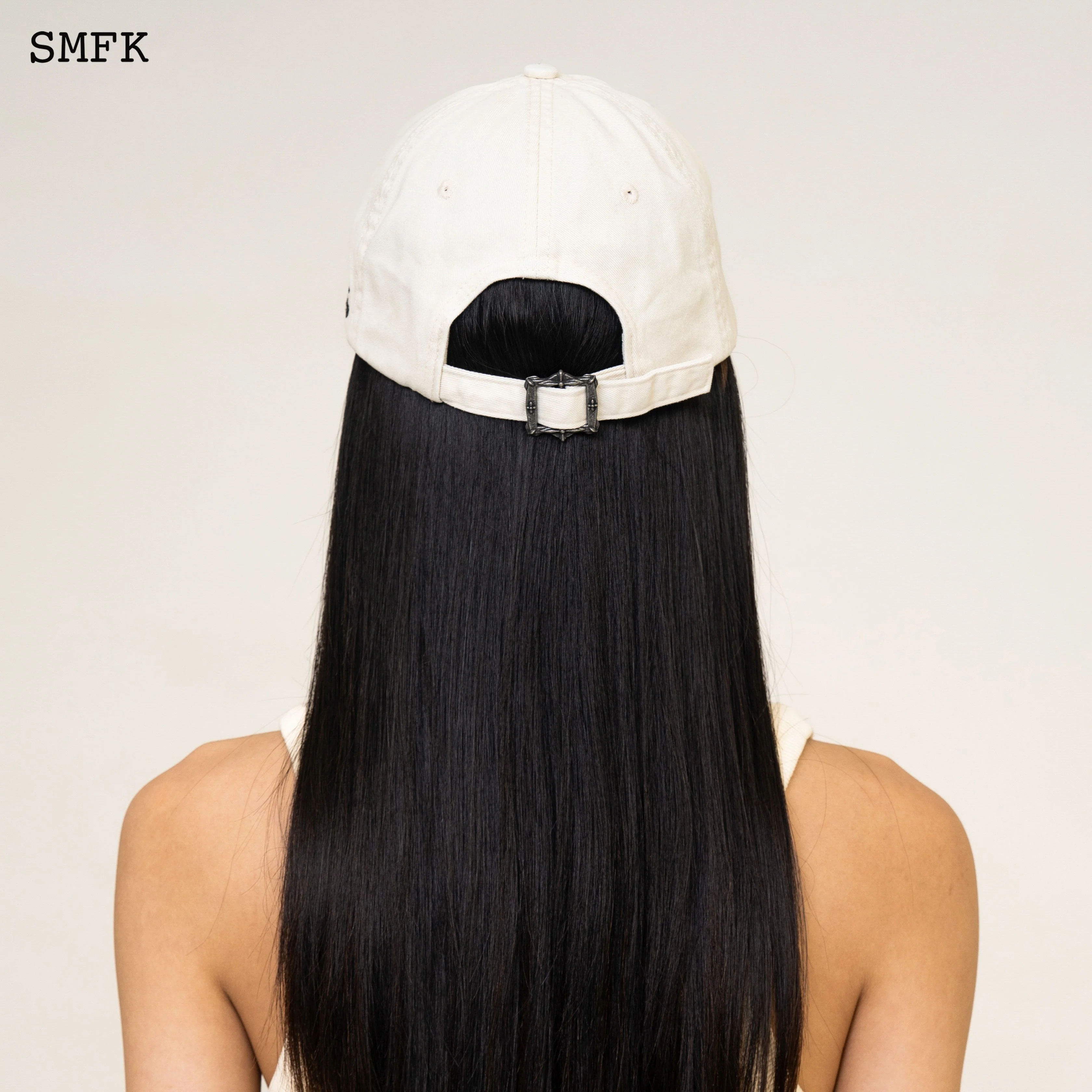 Cream Model Cap - Image 4
