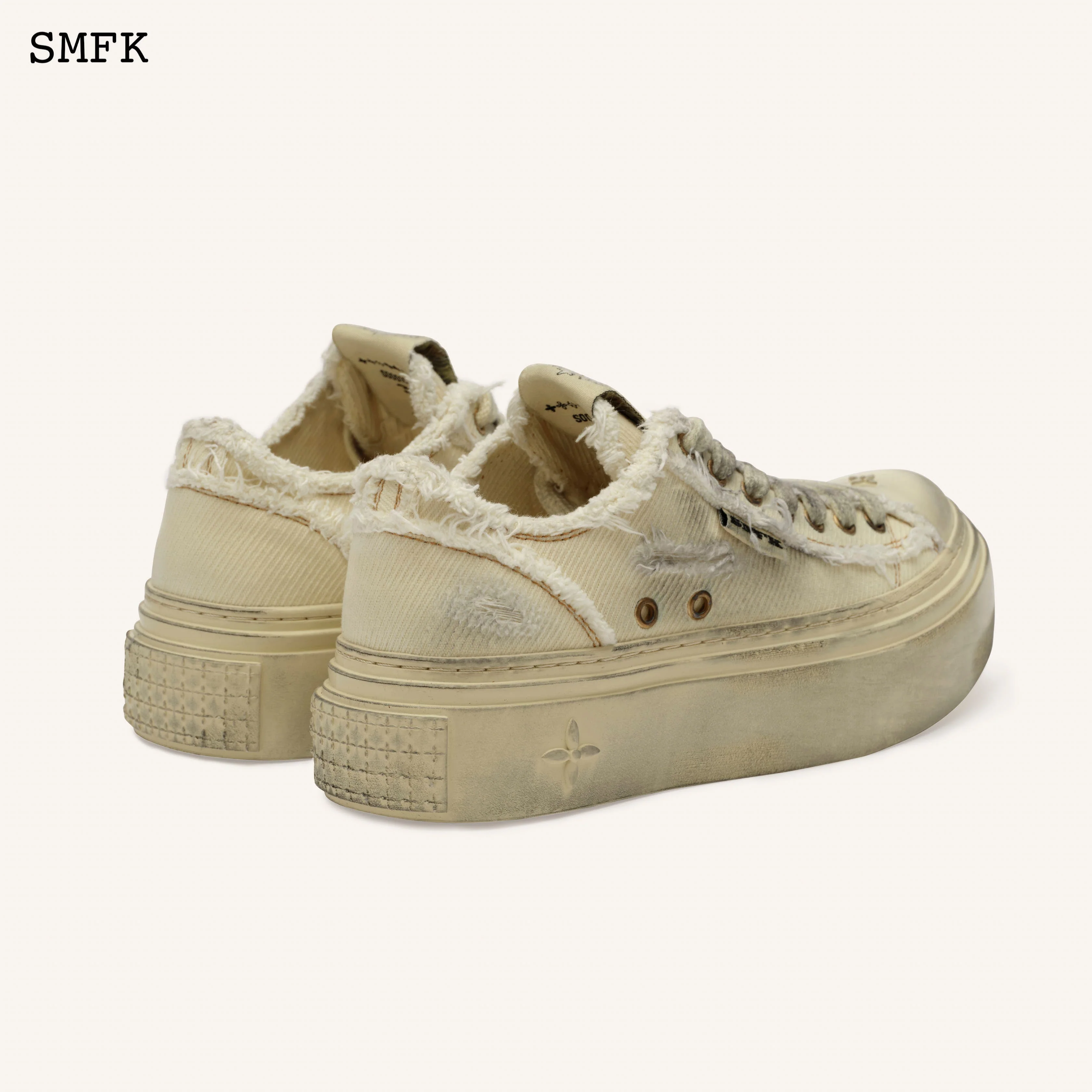 Cream Super Model Vintage Skaters - Image 5