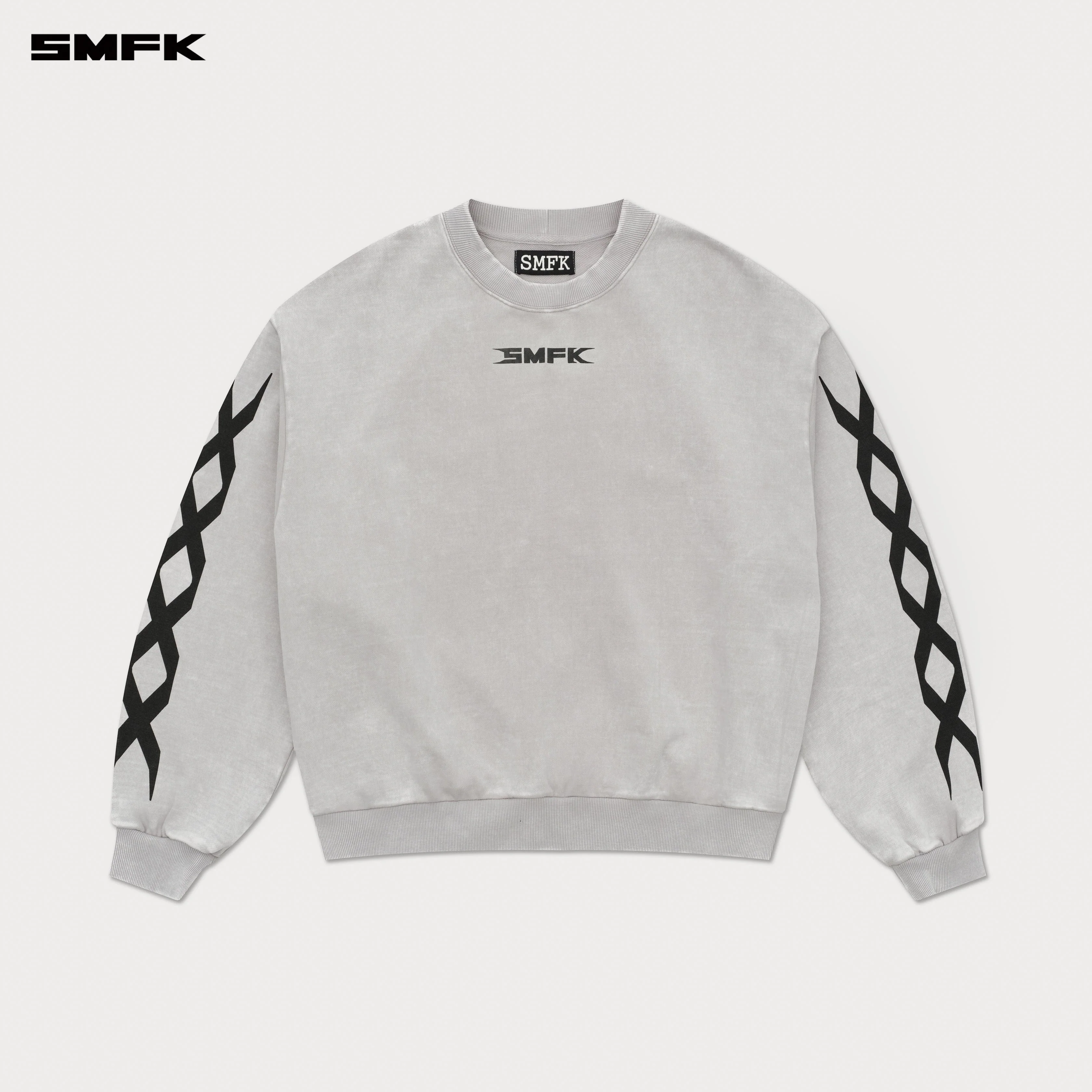 FUTURE DNA Chain Racing Oversize Hoodie Gray - Image 5