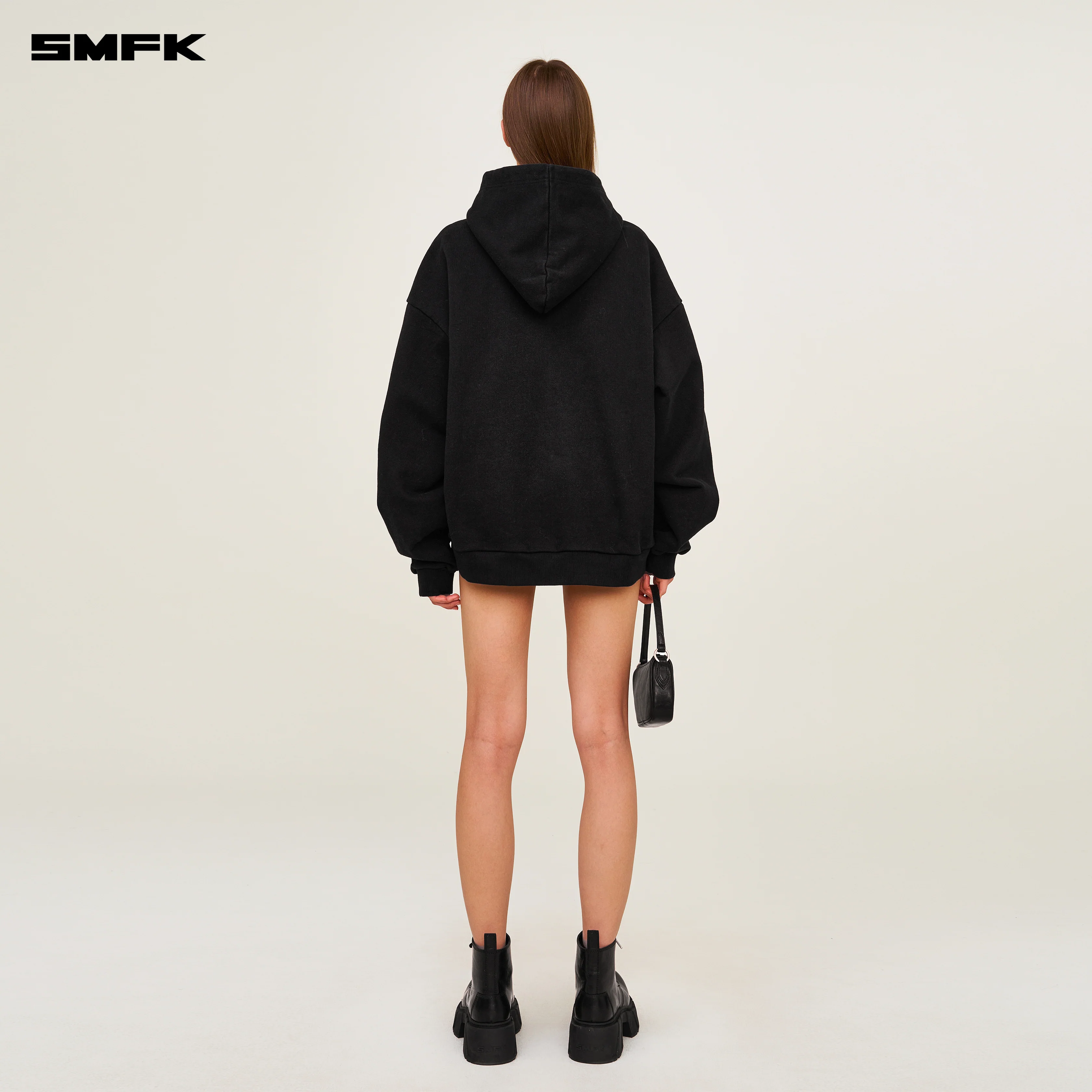 FUTURE DNA Gene Chain Racing Loose Hoodie Black - Image 3