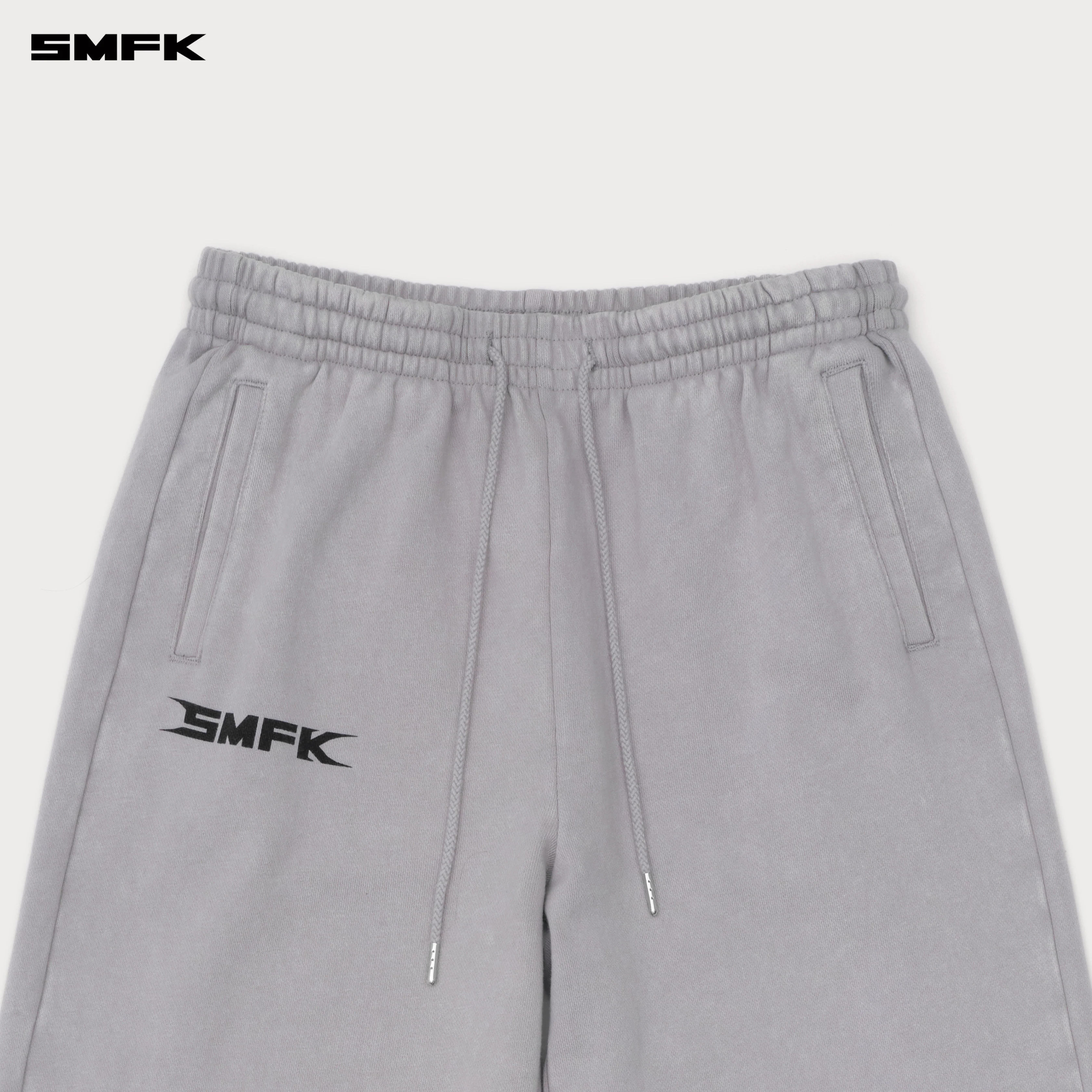 FUTURE Gene Wide-Leg Sweatpants In Gray - Image 8