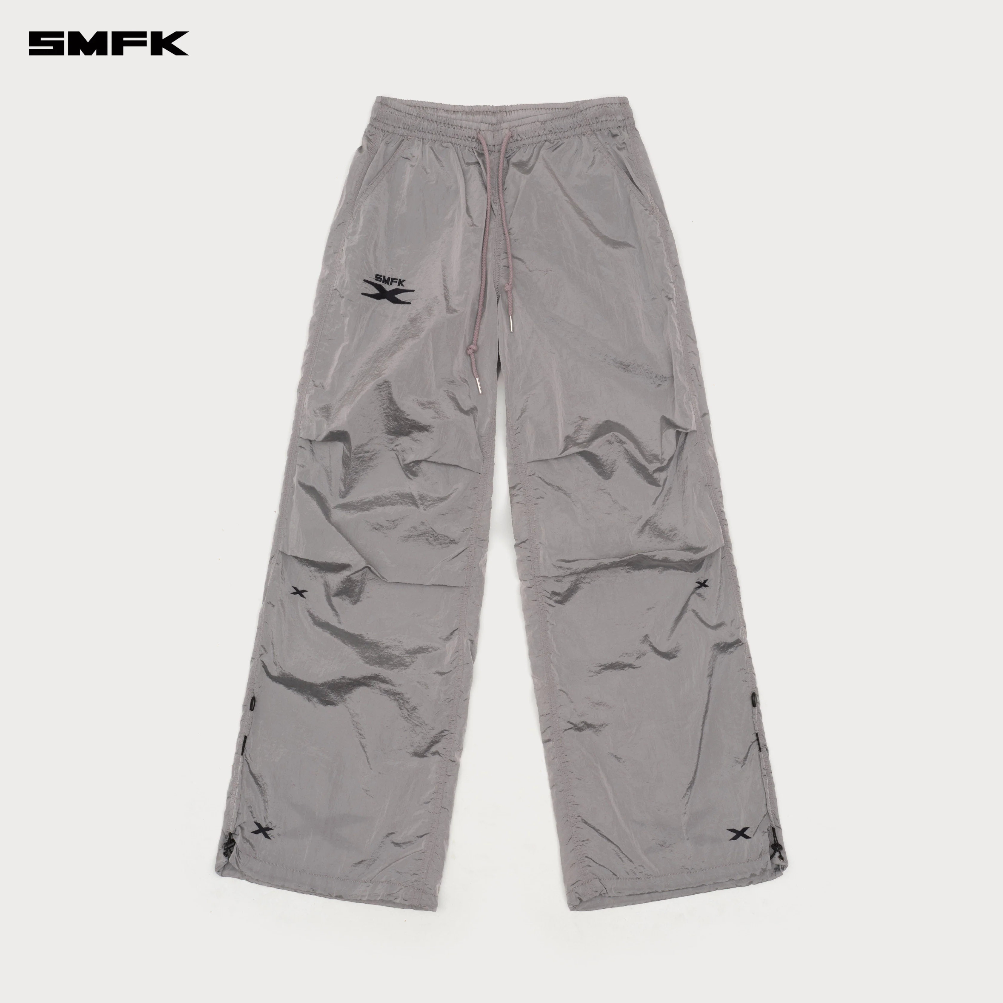 FUTURE Mirage Star Phantom Wide-Leg Sweatpants Gray - Image 6