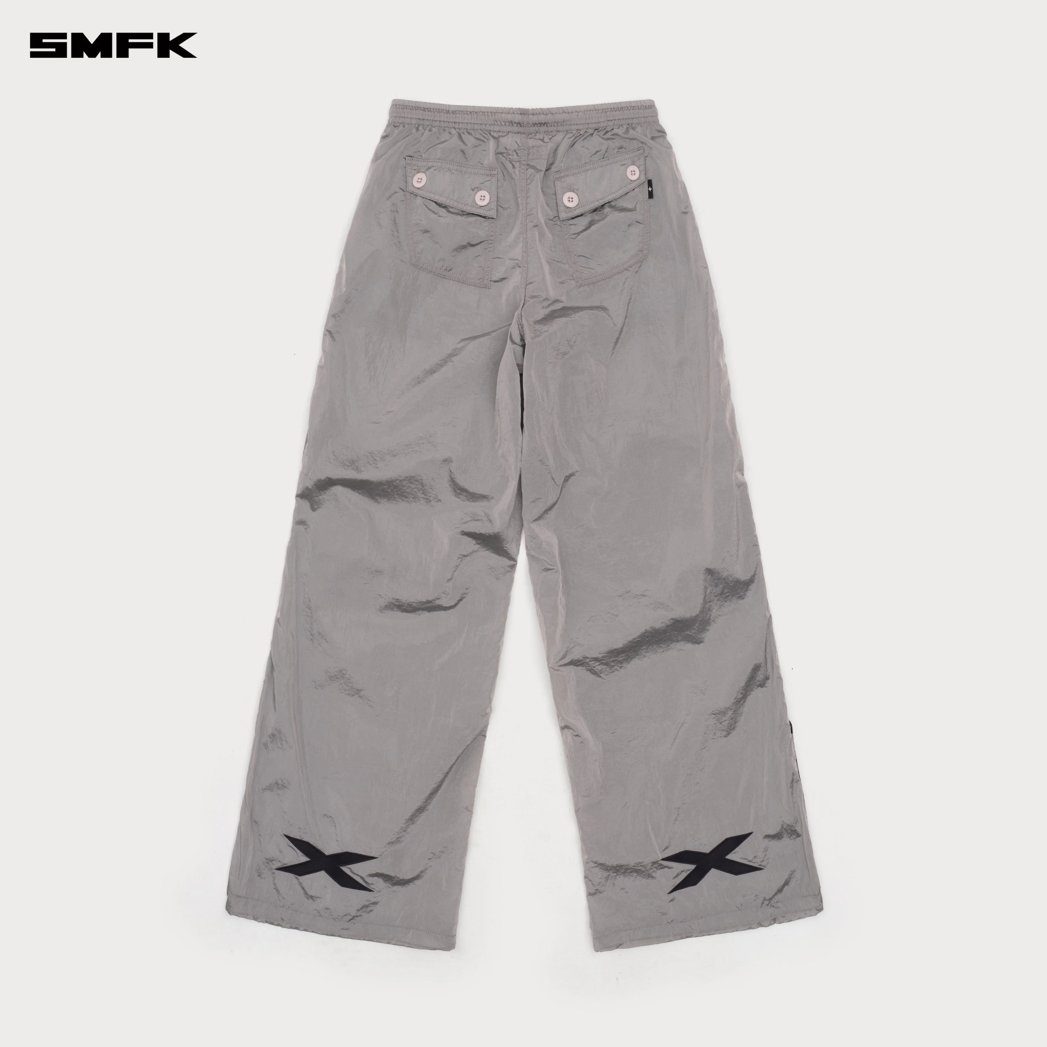 FUTURE Mirage Star Phantom Wide-Leg Sweatpants Gray - Image 7