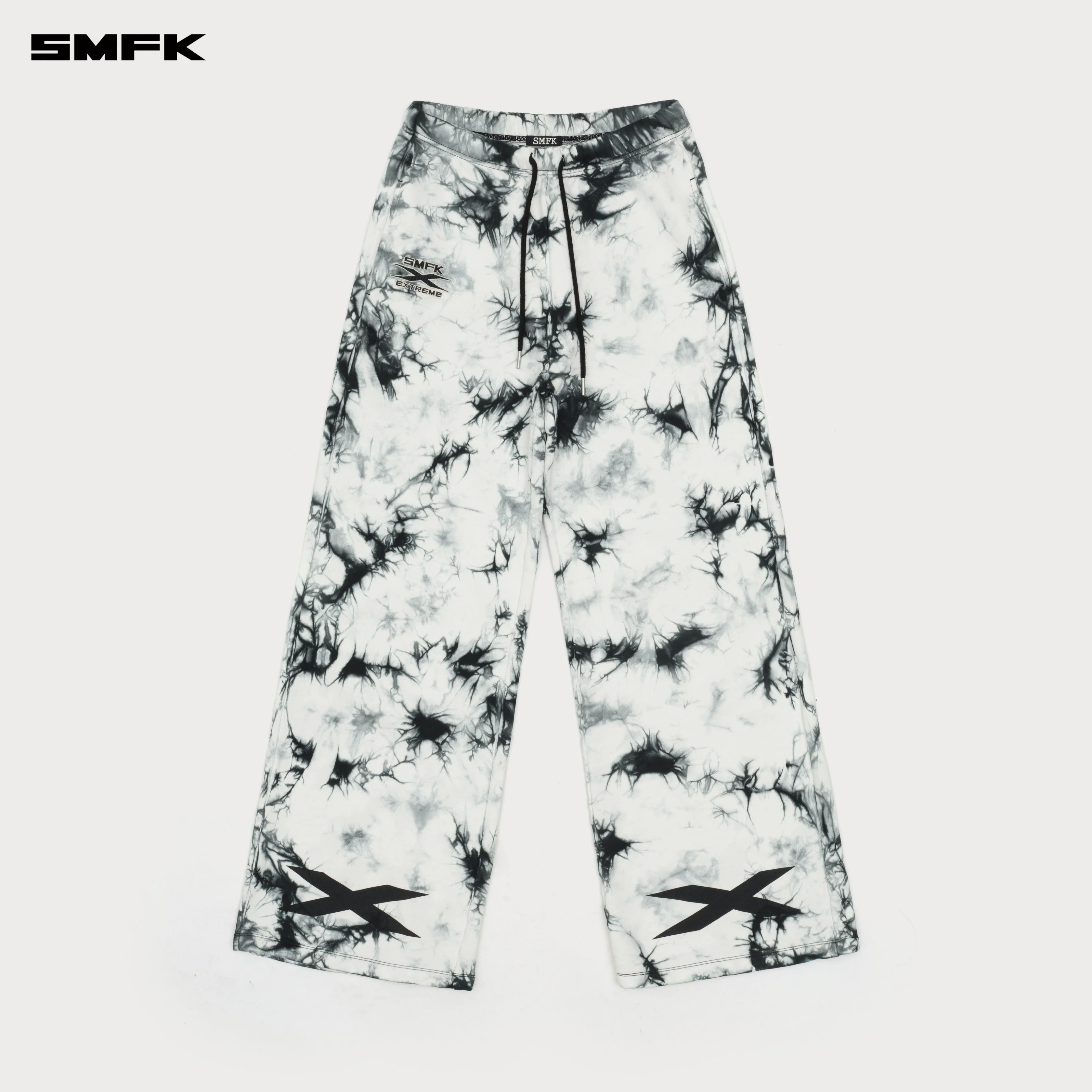 FUTURE Mirage Tie-dye Training Pants Black and White - Image 6