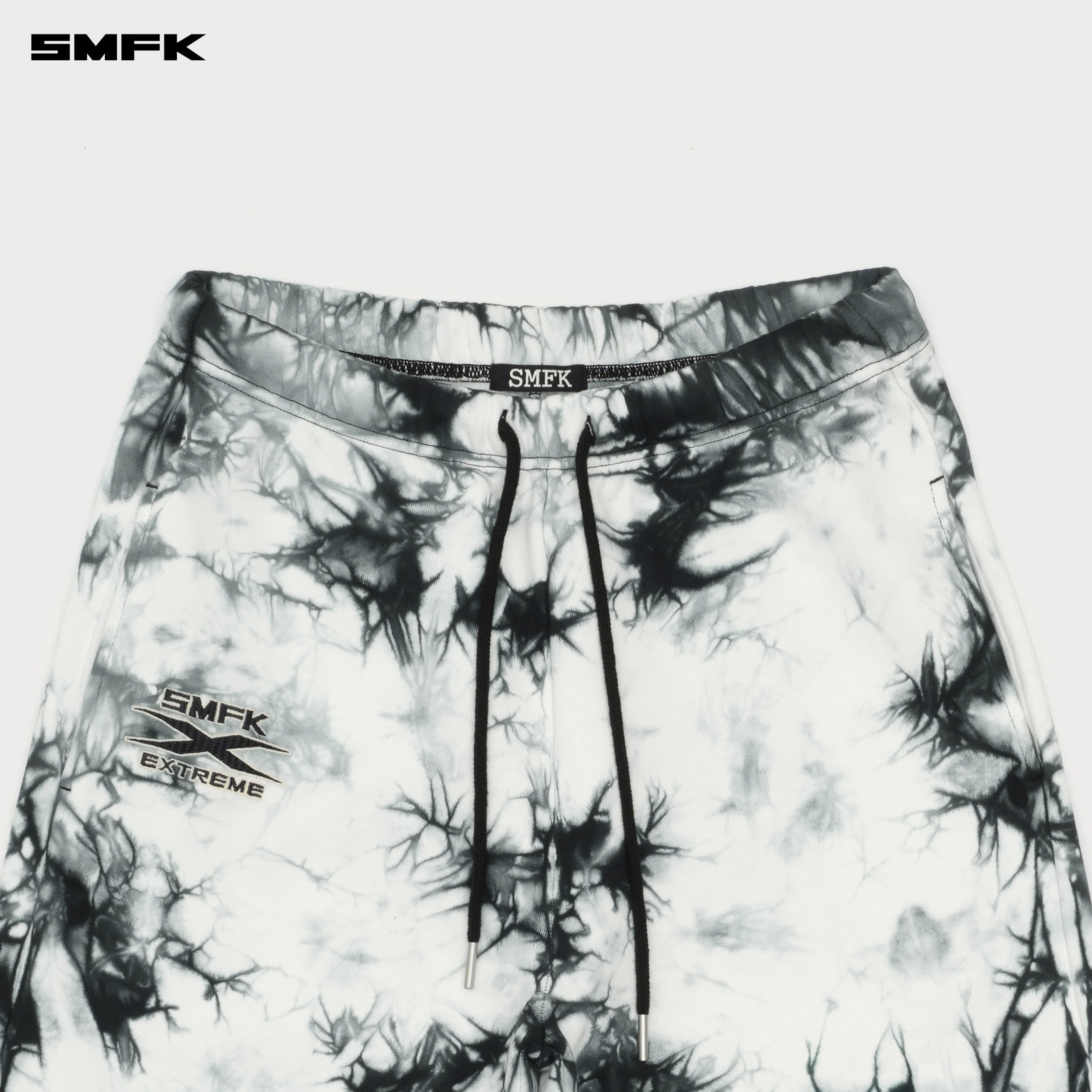 FUTURE Mirage Tie-dye Training Pants Black and White - Image 8