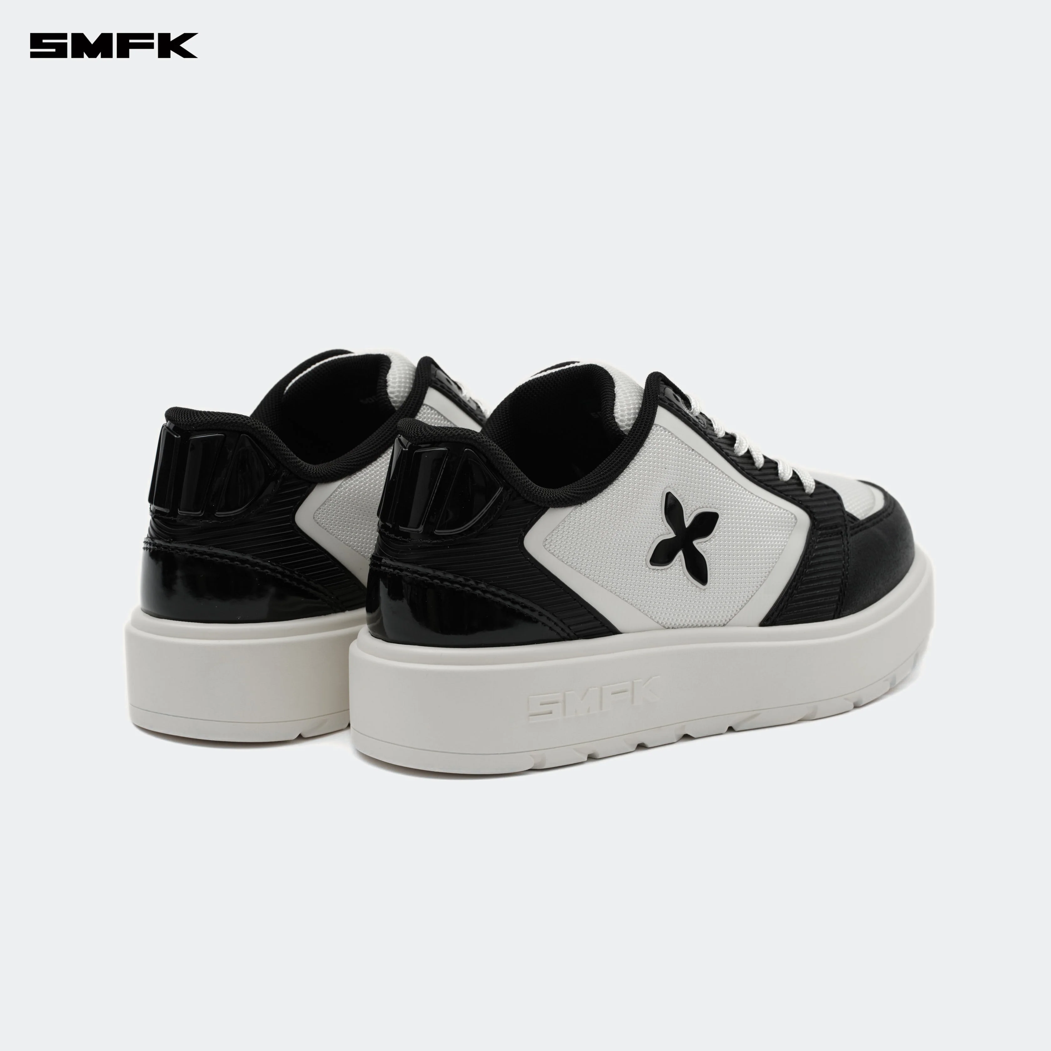 FUTURE RIPPLE GYM Low-Cut Fitness Shoes Black and White - Image 6