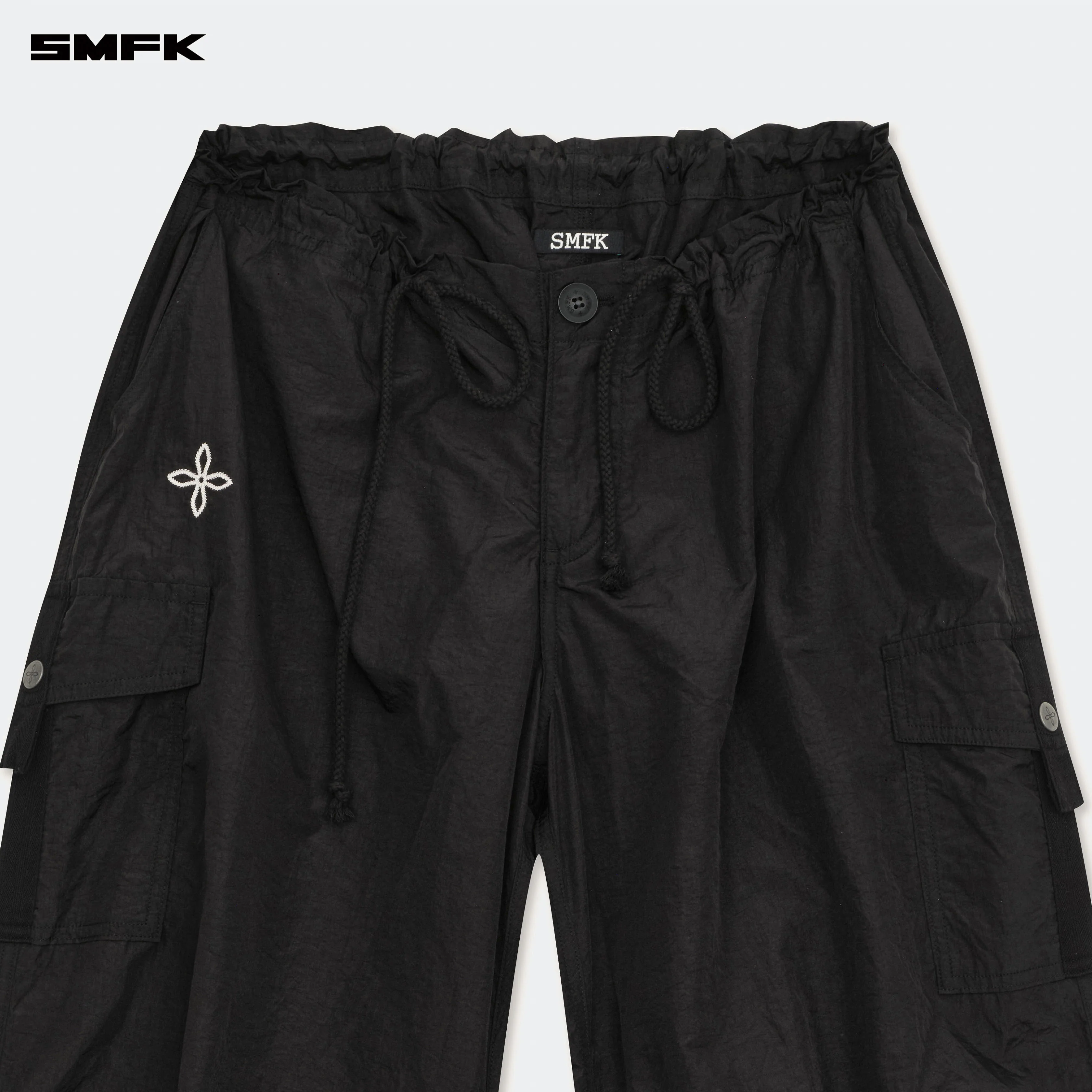 FUTURE Storm Hunting Loose Paratrooper Pants Black - Image 7