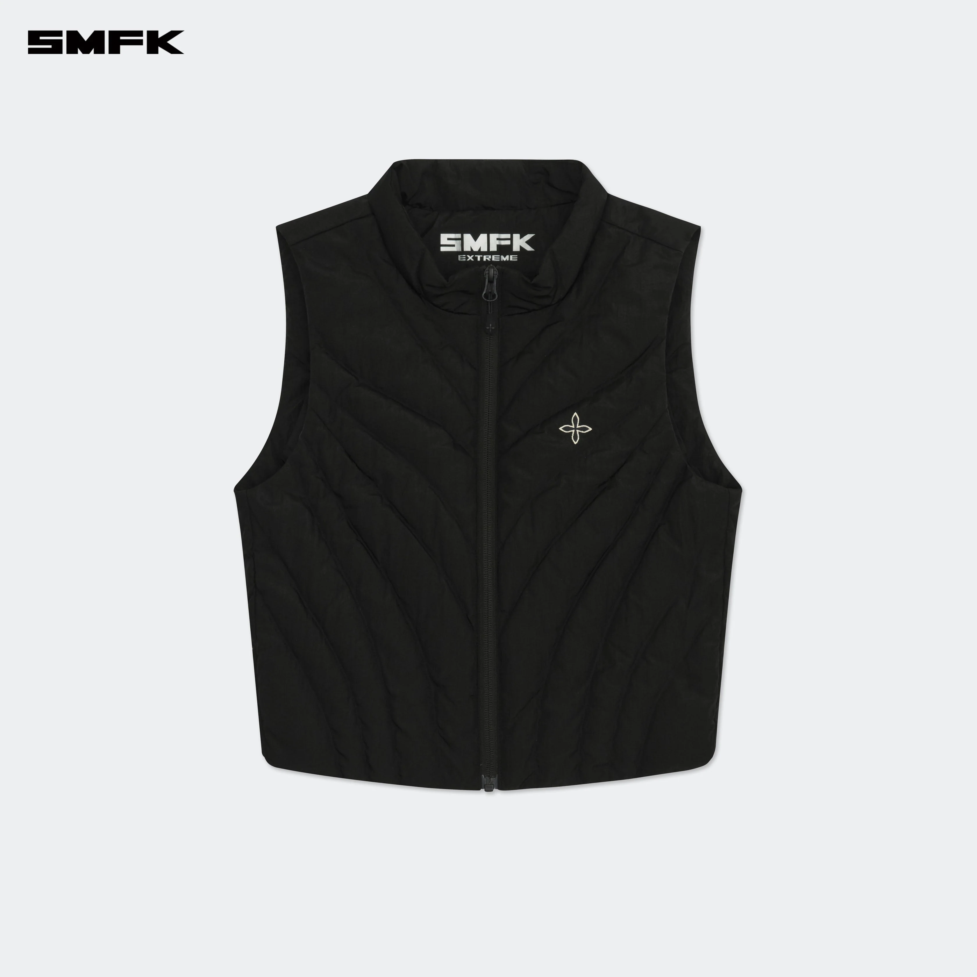 Future Storm Puff Vest Jacket Black - Image 5