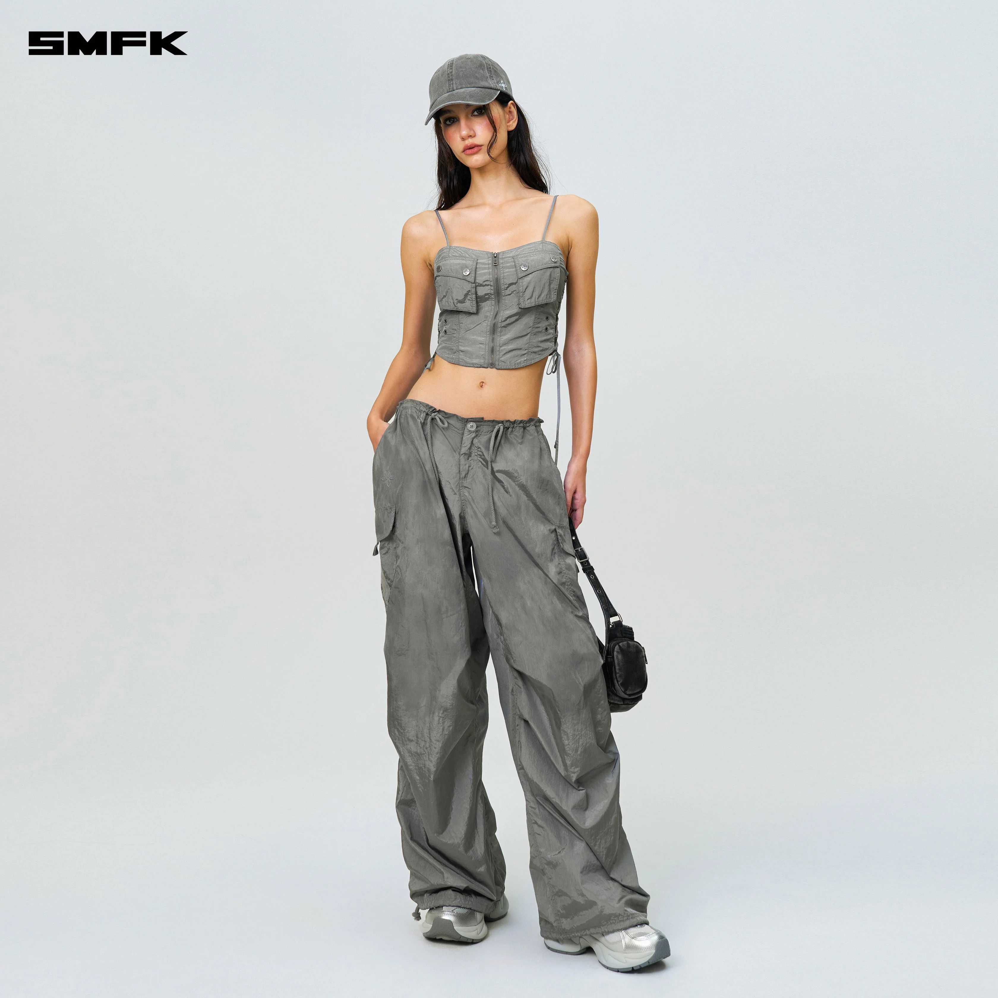FUTURE Storm Utility Tank Top Dark Gray - Image 4