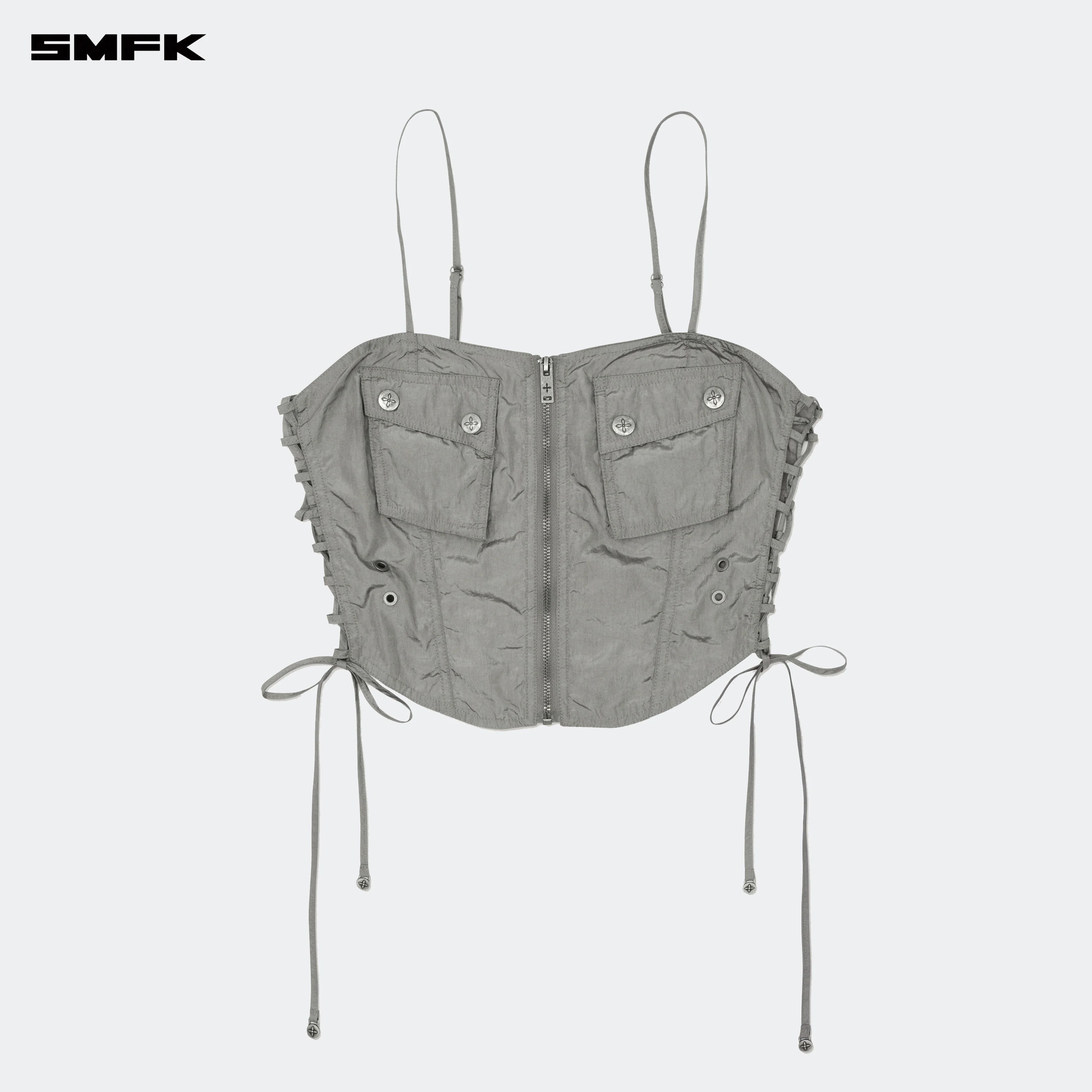 FUTURE Storm Utility Tank Top Dark Gray - Image 5