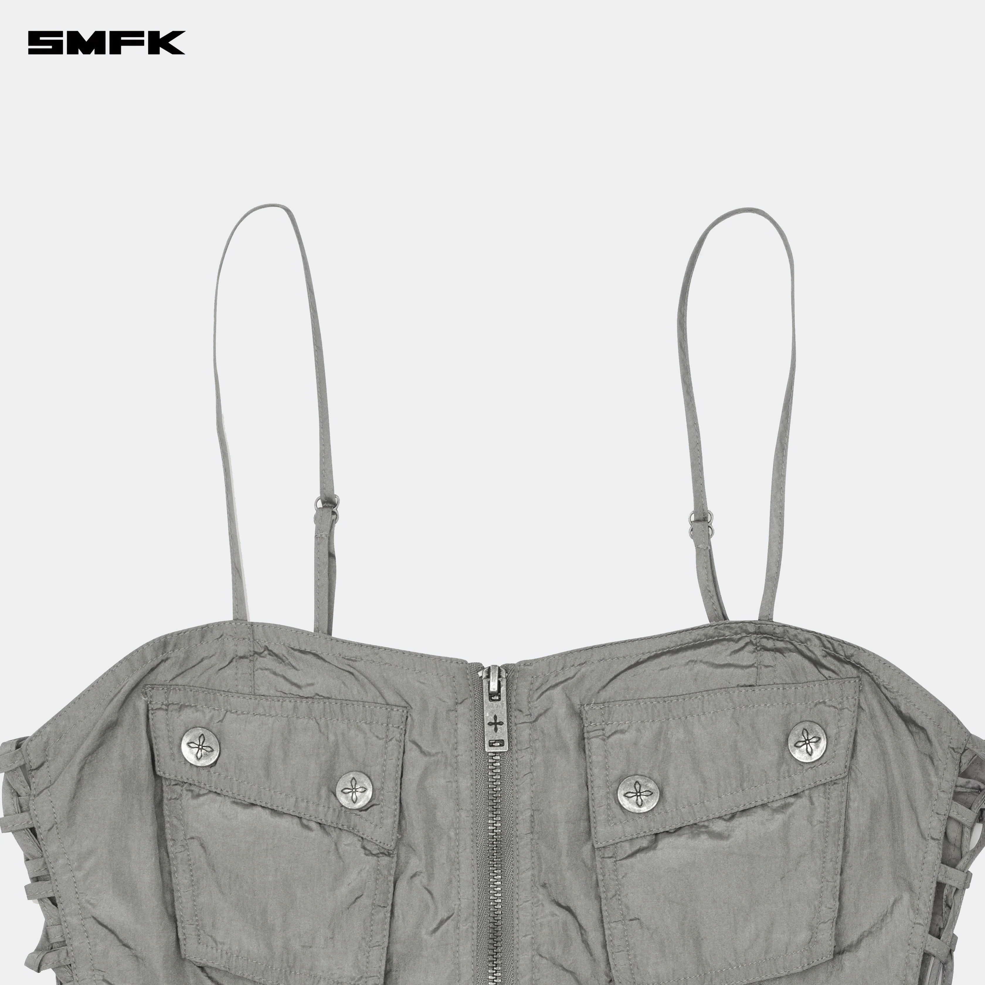 FUTURE Storm Utility Tank Top Dark Gray - Image 7