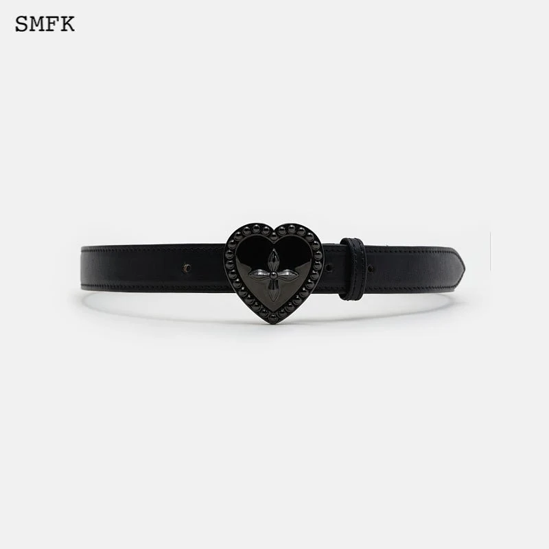 Heart of Silence Vintage Belt Black